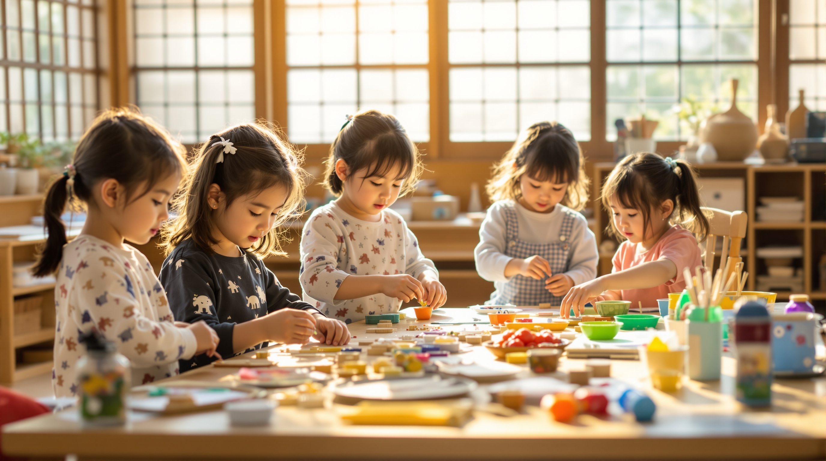 © そよかぜ保育園 / 制作活動