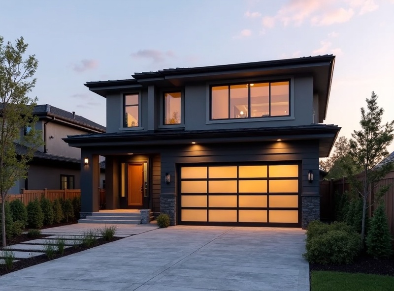 Preview your new garage door on your home