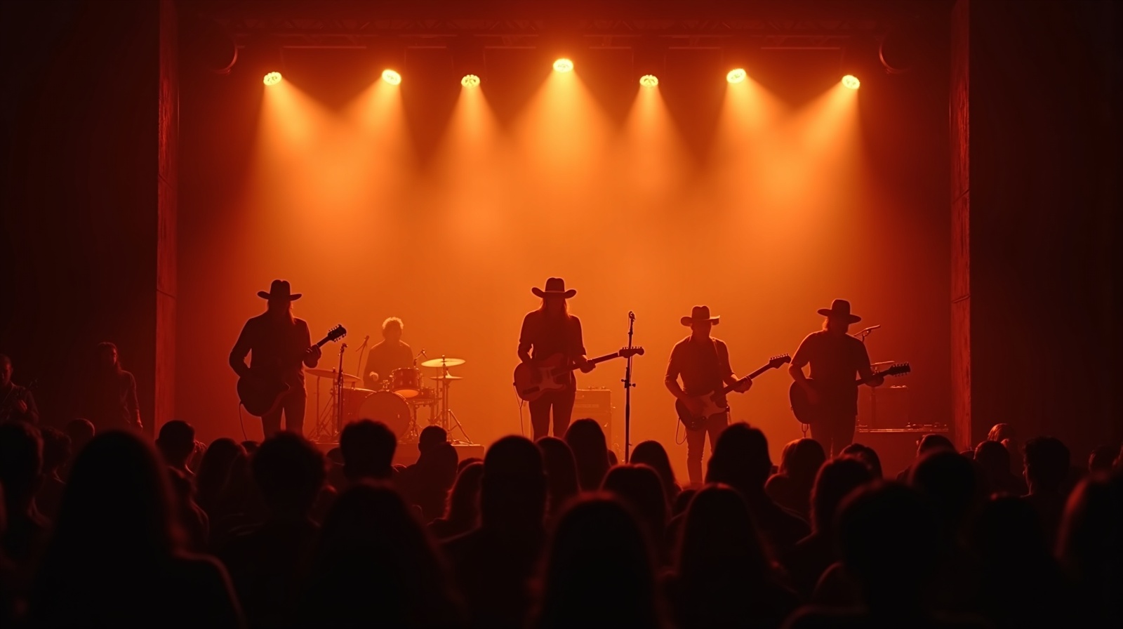 Live show background