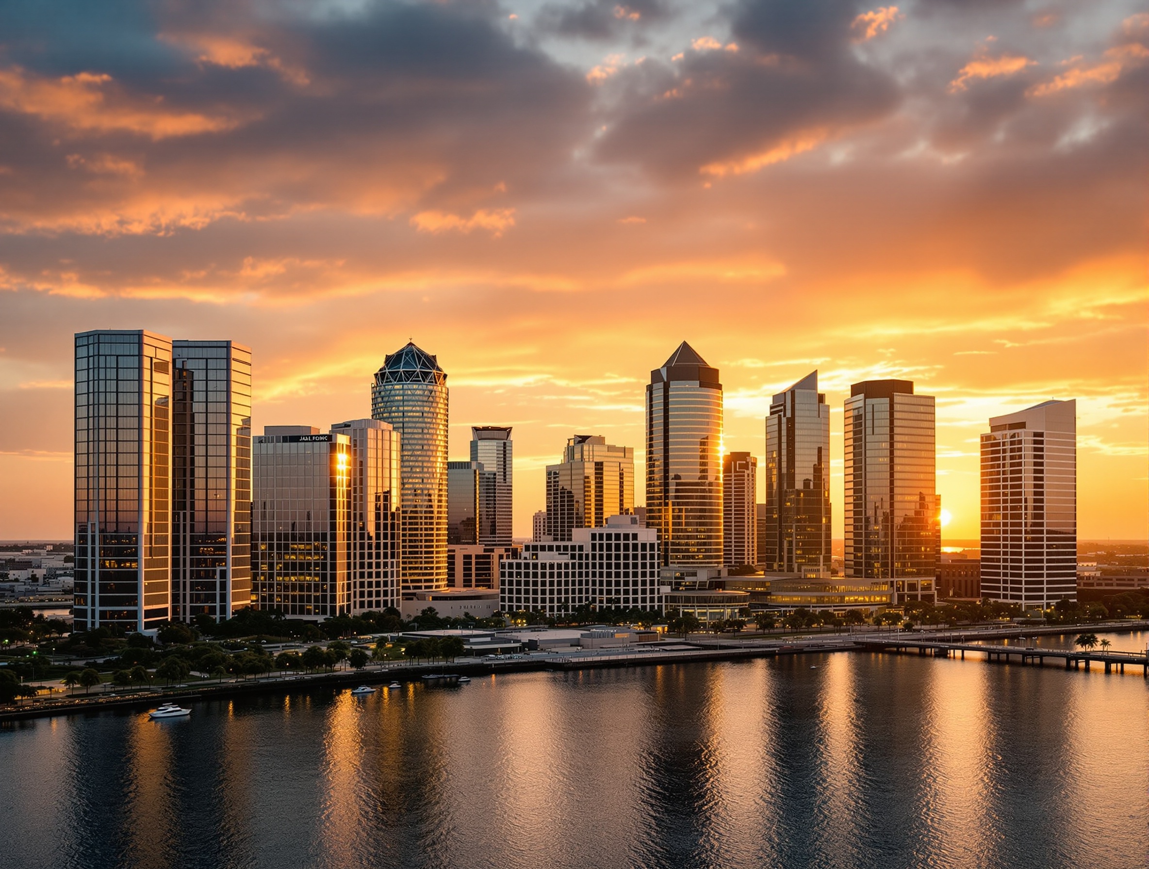 Jacksonville Florida skyline