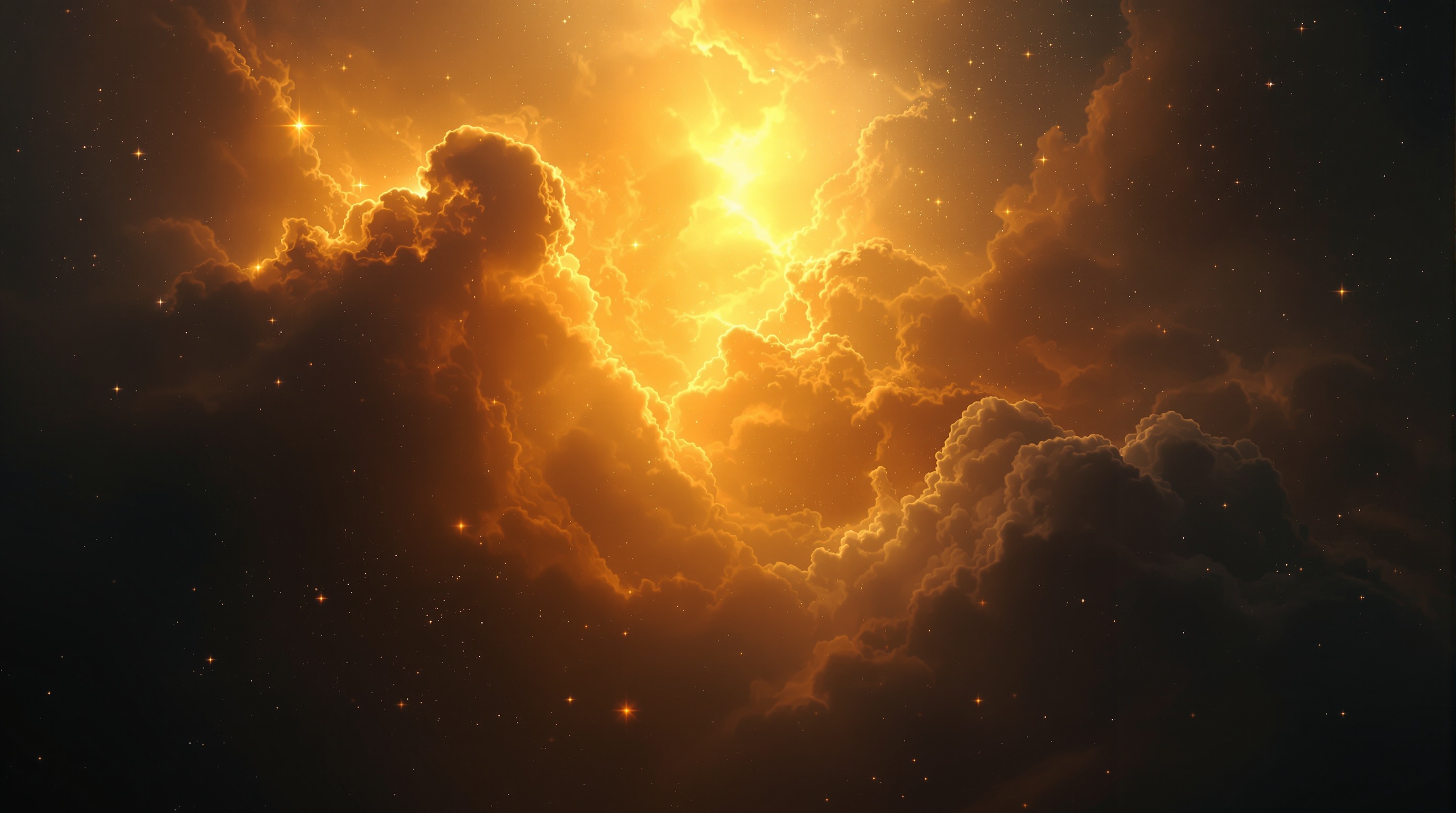 Cosmic spiritual background