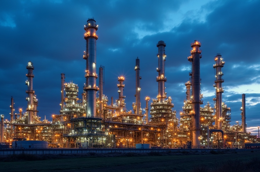 Rafineri Tesisi Exproof Aydınlatma Projesi