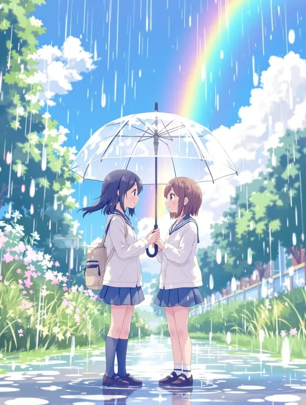 雨后彩虹 动漫封面