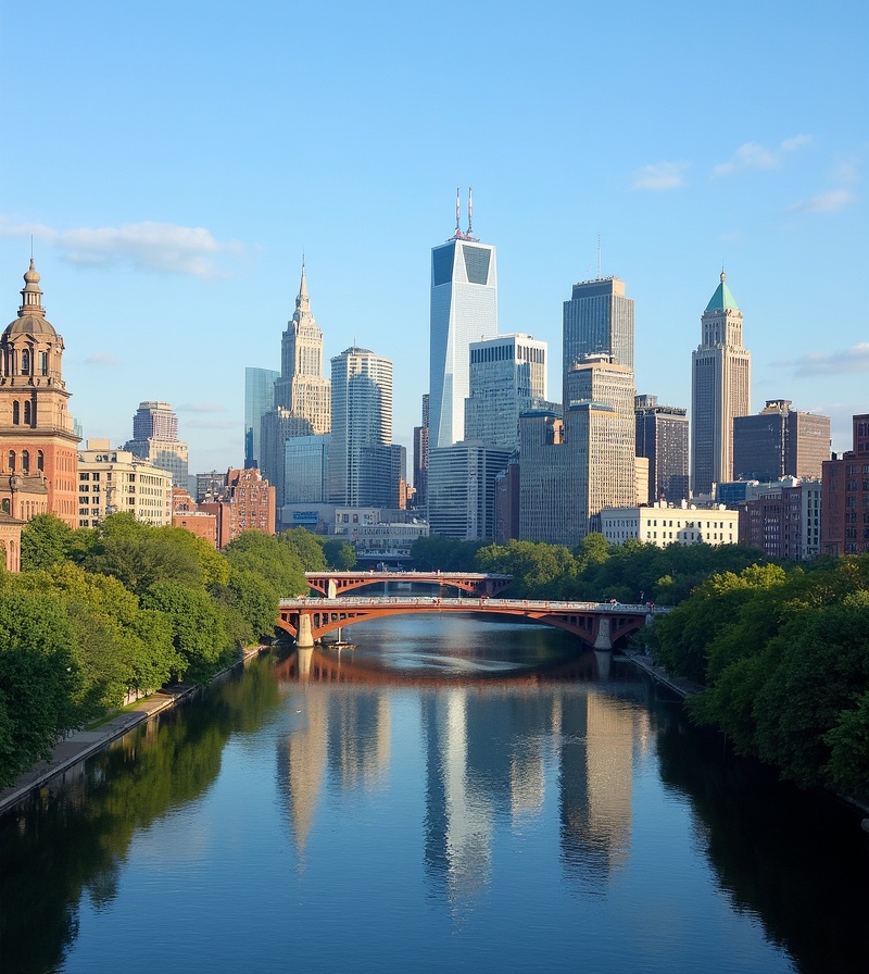 Philadelphia City Skyline