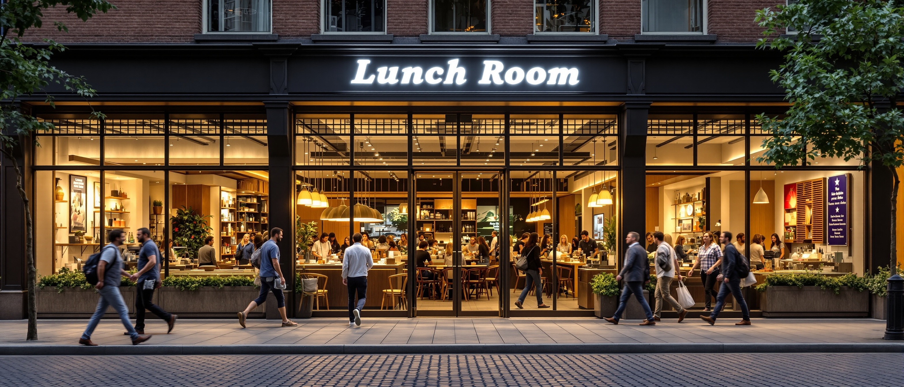 Lunchroom Binnen locatie