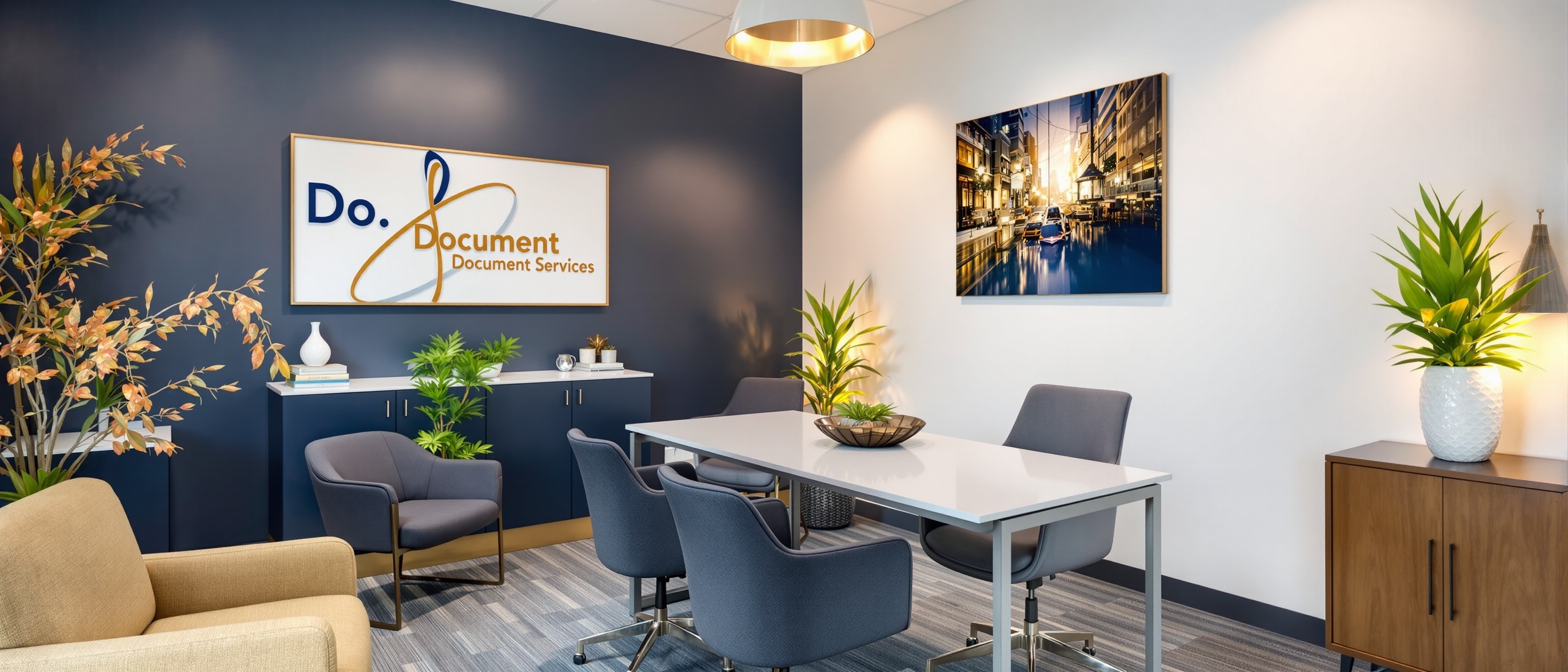 In-person document services office