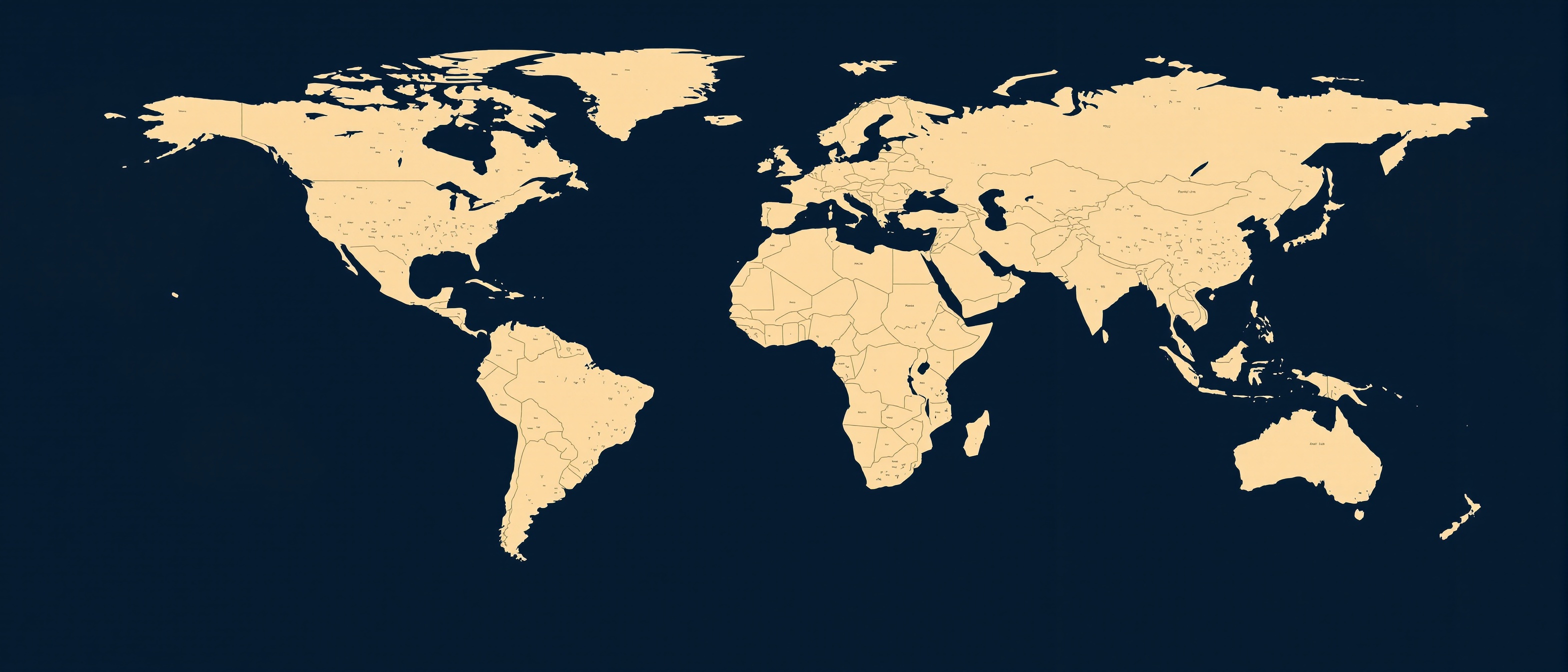 World time zone map background