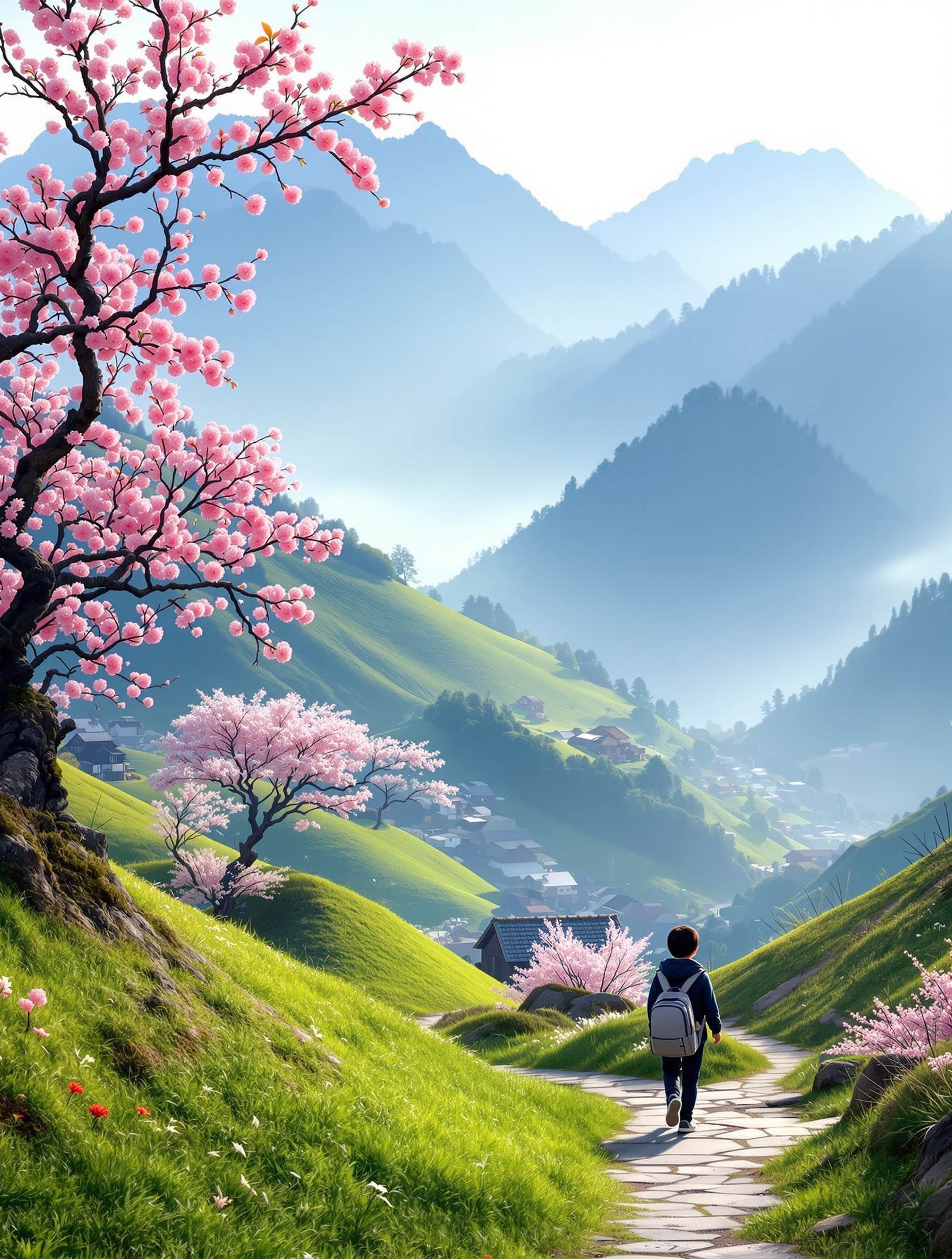 山那边的春天 封面海报