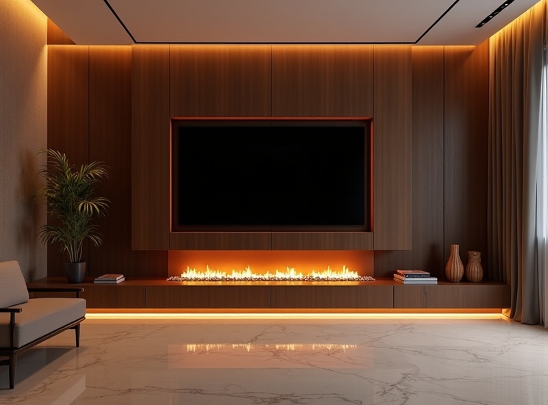 Luxe Cinewall met Dutch Fire Decori