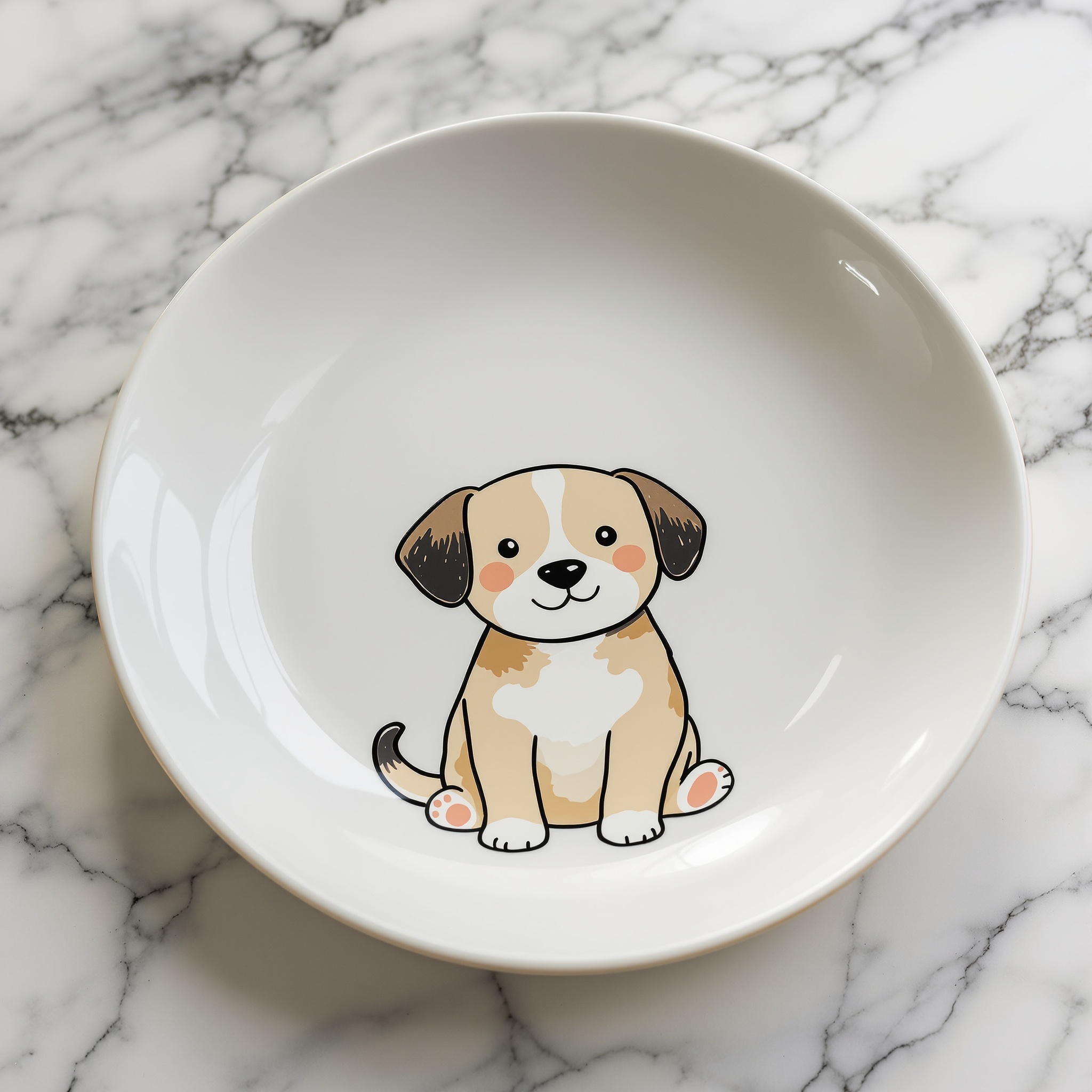 柴犬 Mochi 客製化瓷盤