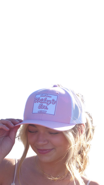 FE Trucker - Light Pink back