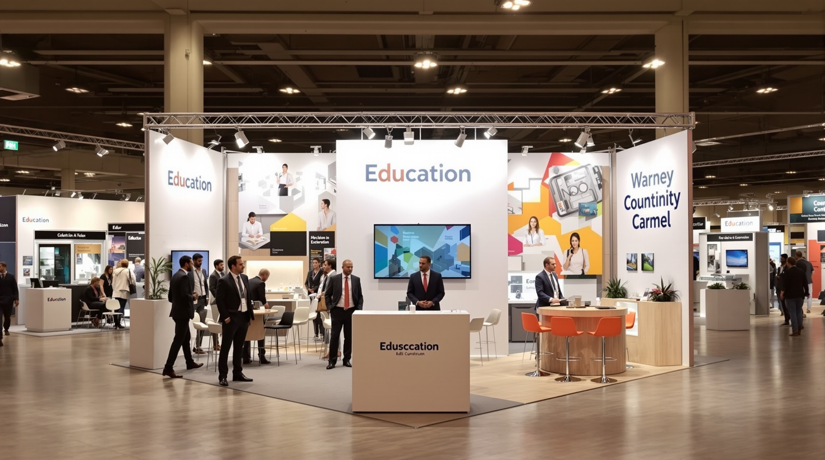 Exhibition stand add-on options at Gauteng Education Procurement Convention and Expo