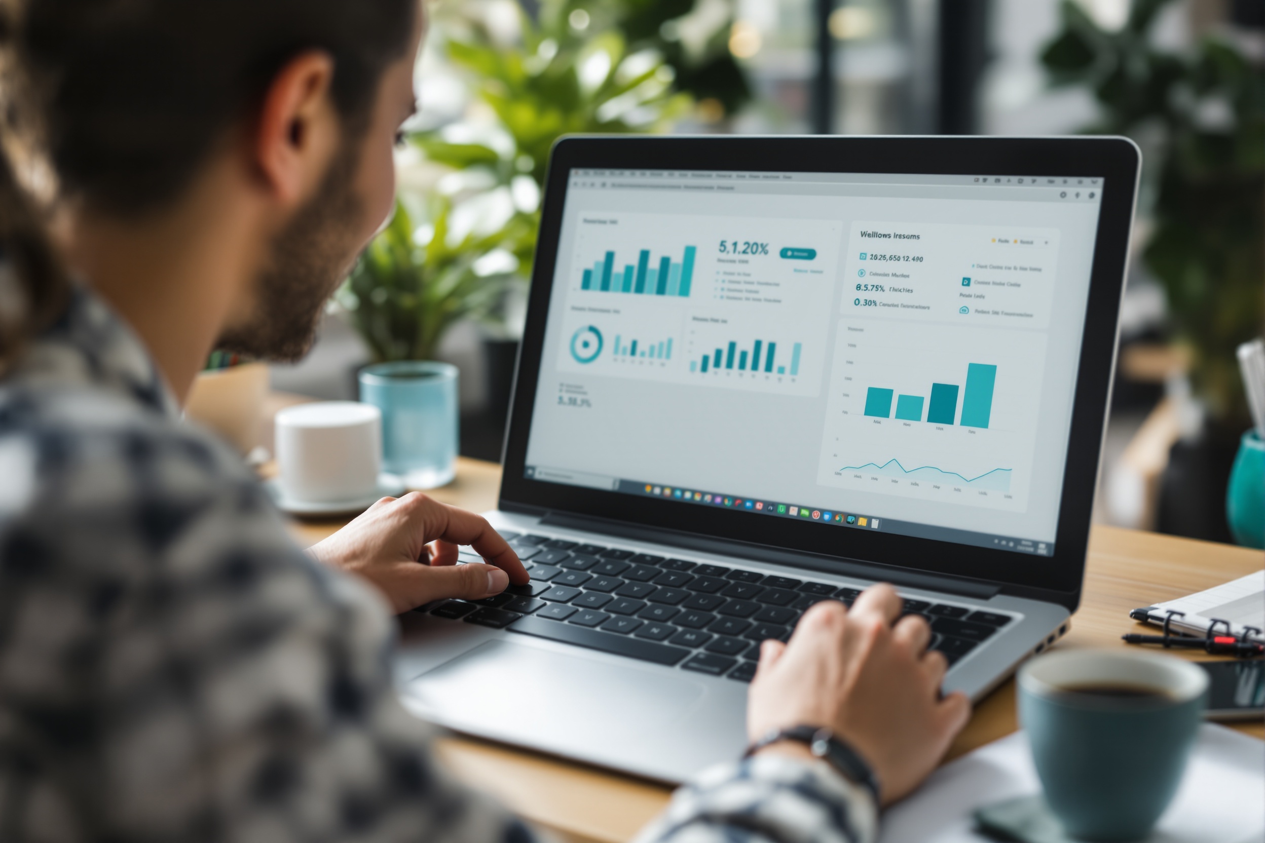 Übersichtliches Dashboard