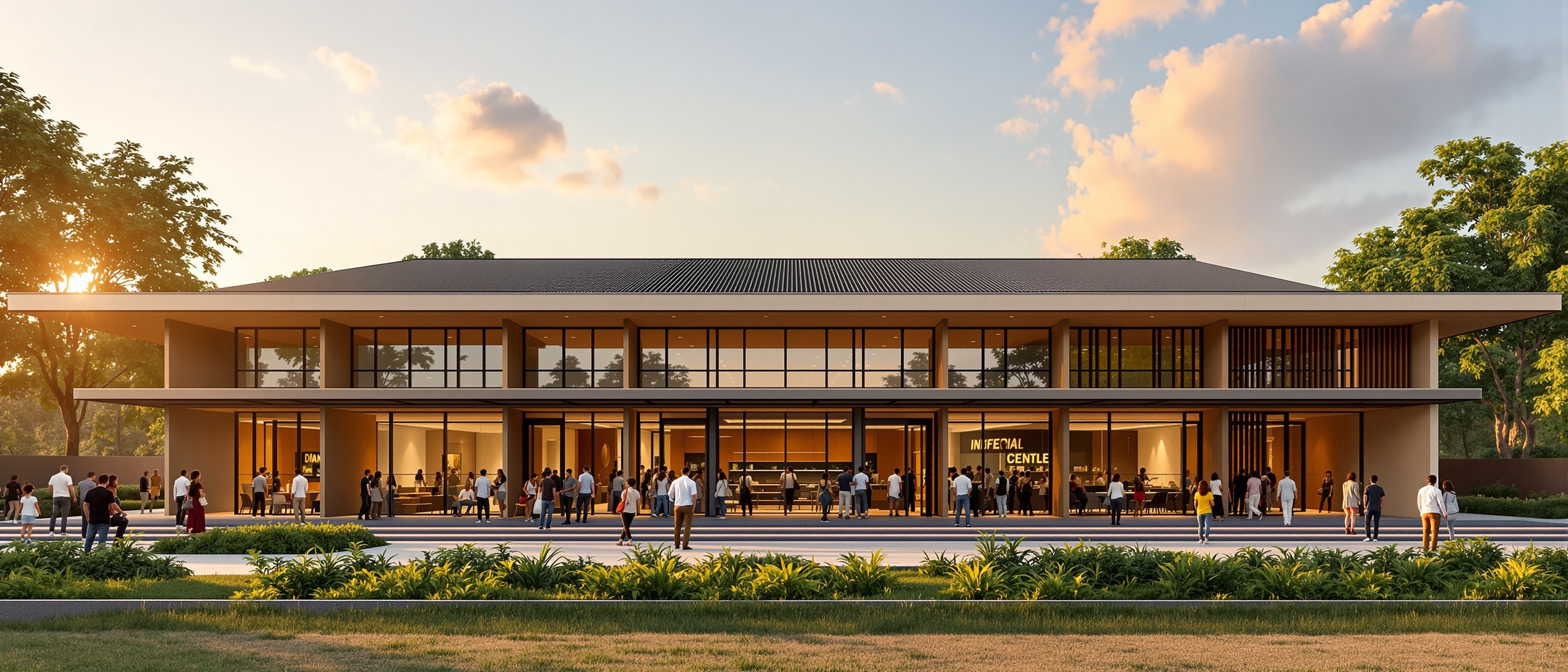 Diaspora-funded community centre