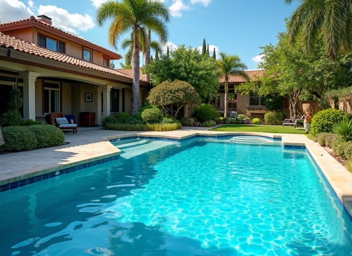 Spring Pool Opening pool service in Granite Bay California