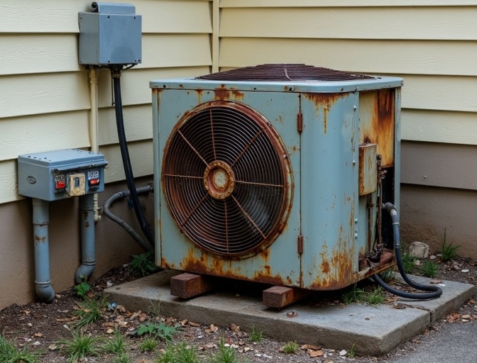 Before: Complete AC System Replacement