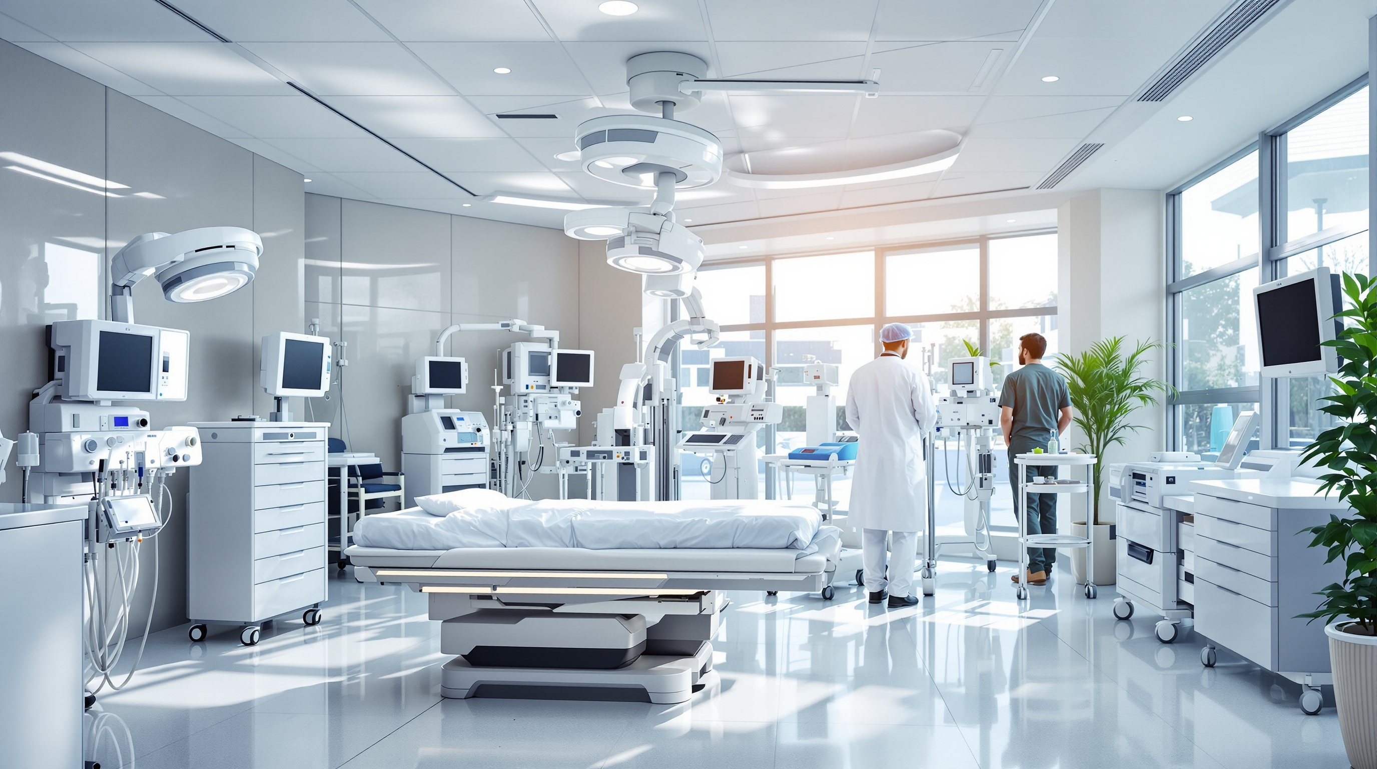 Patient and family discussing kidney transplant options abroad with a medical support guide