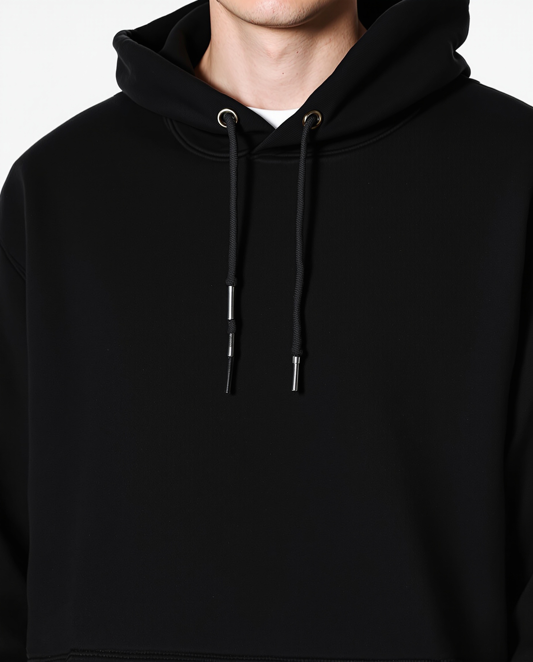 AI-generated illustration for Pullover Hoodie Example; not a product listing or QC photo