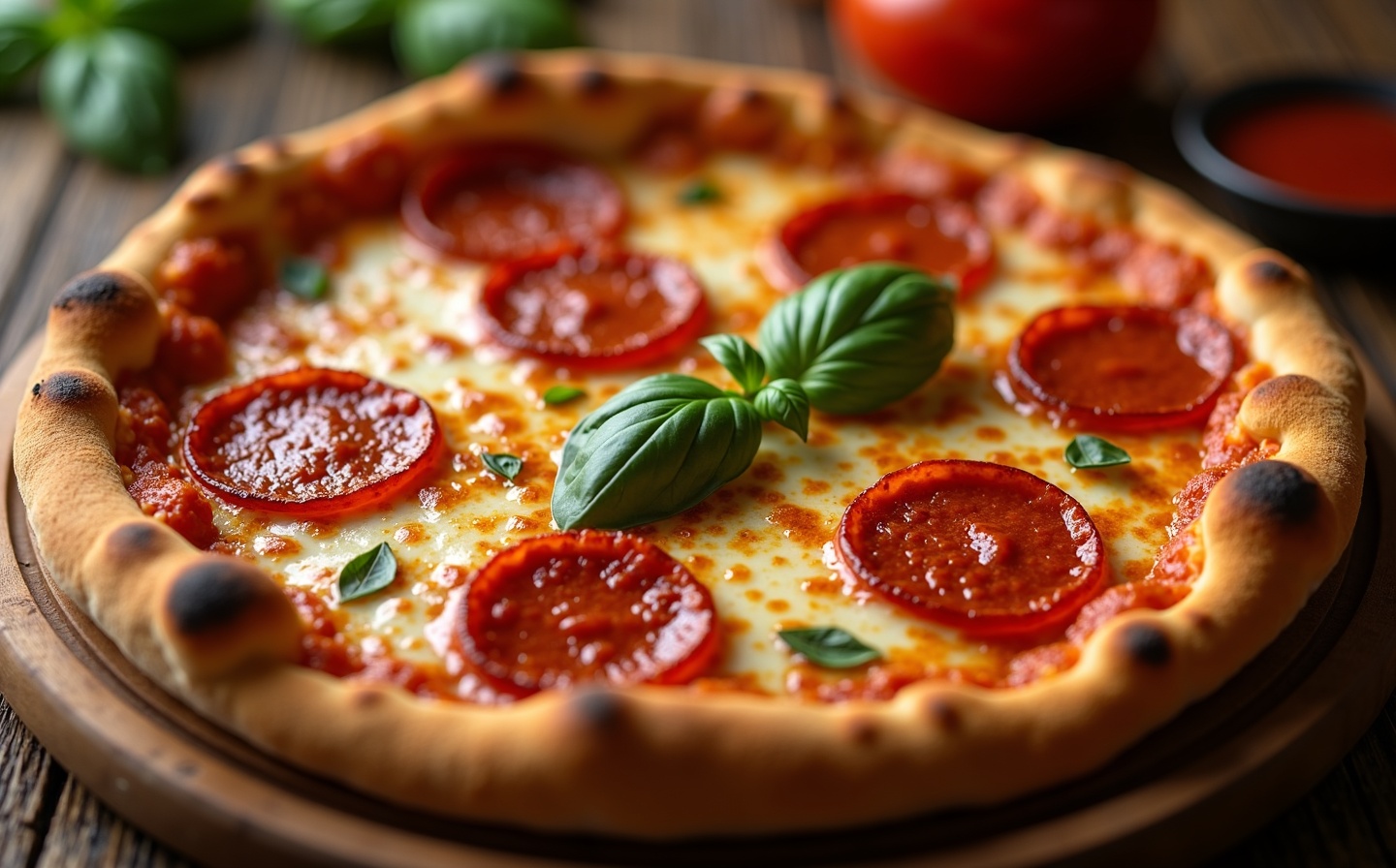 Fresh pizza at Happy's Eatery Monroeville