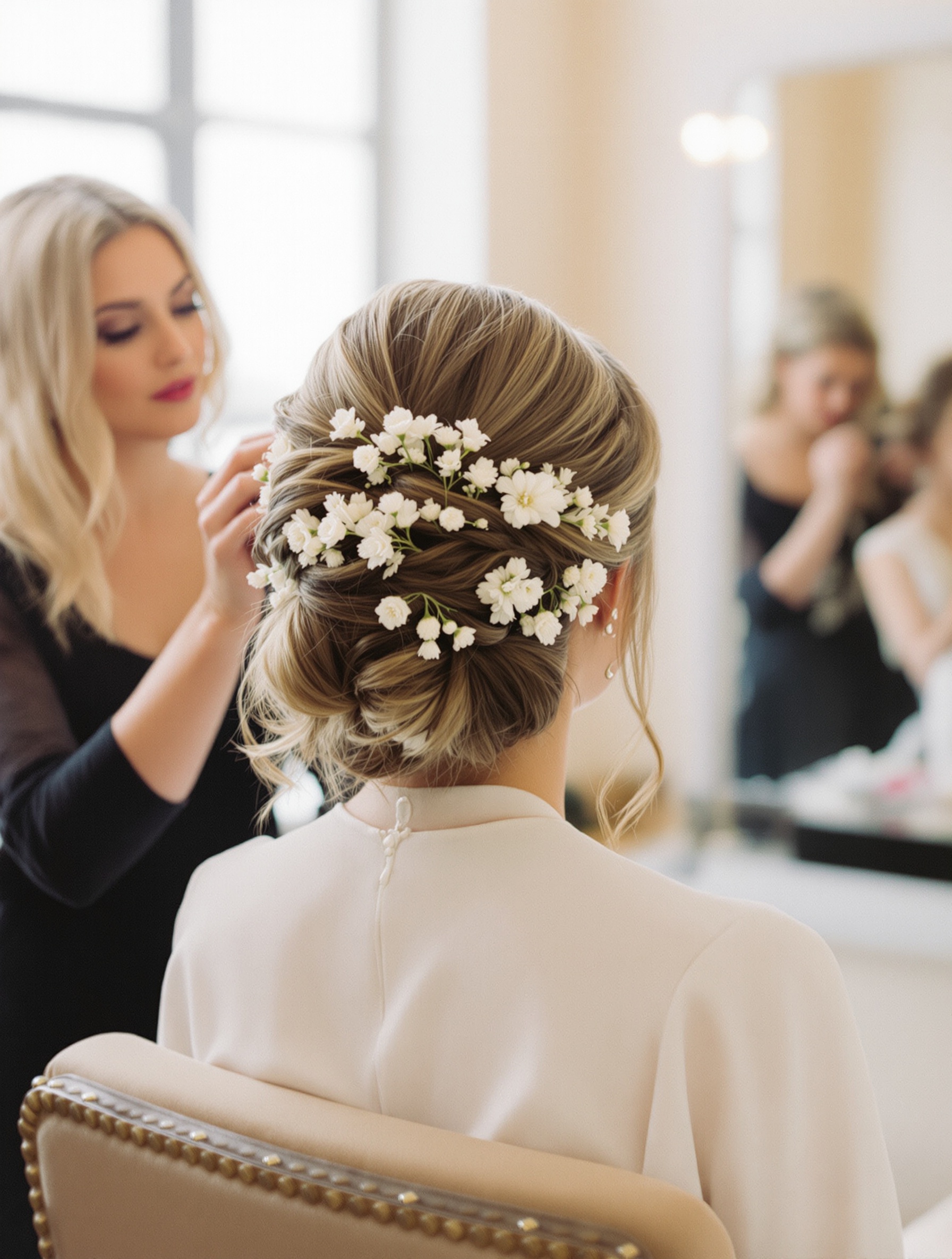 Wedding Hair & Bridal Beauty Services Bridal Hair Services - Mirror Mirror Hair Boutique Merrick NY