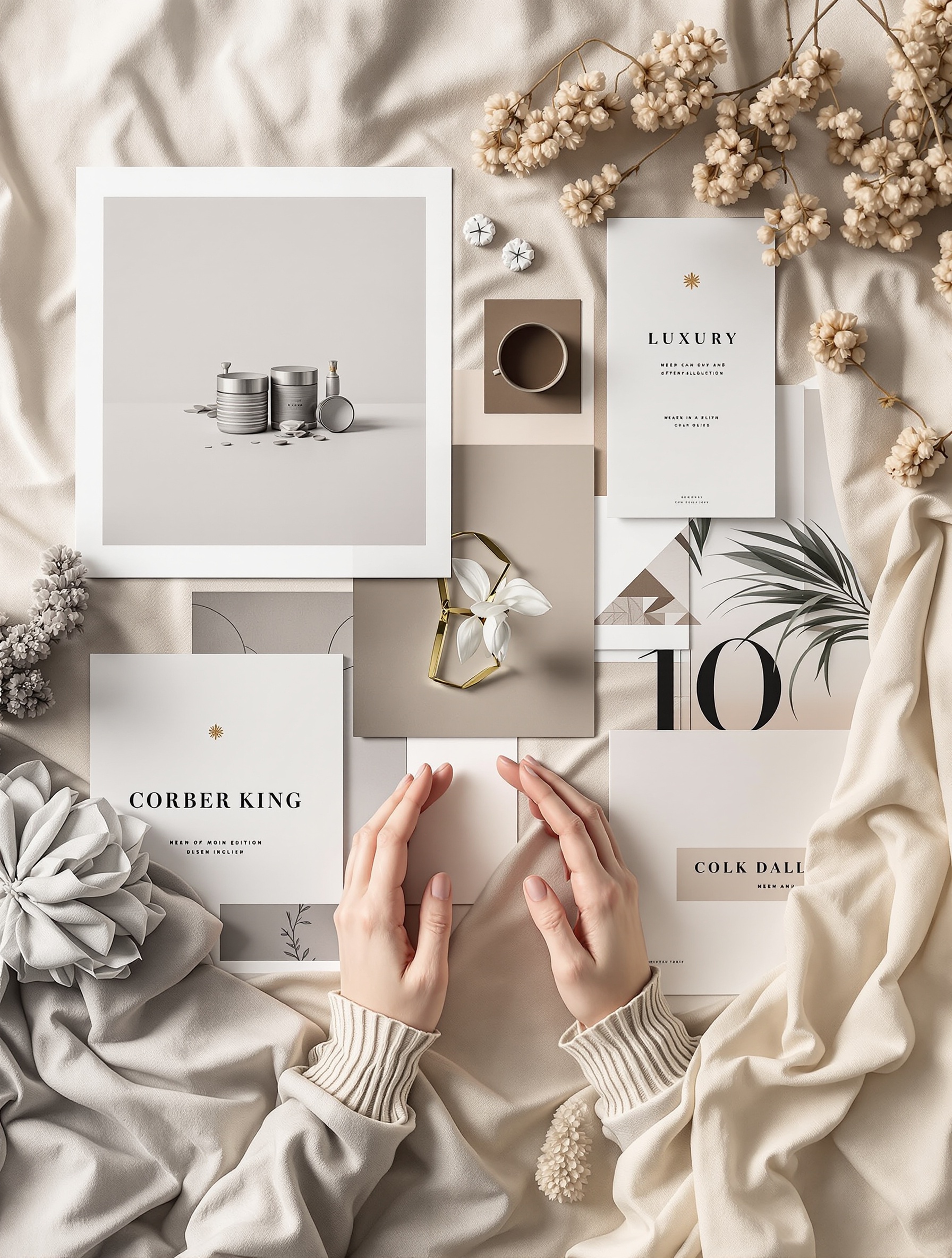 Premium visual moodboard