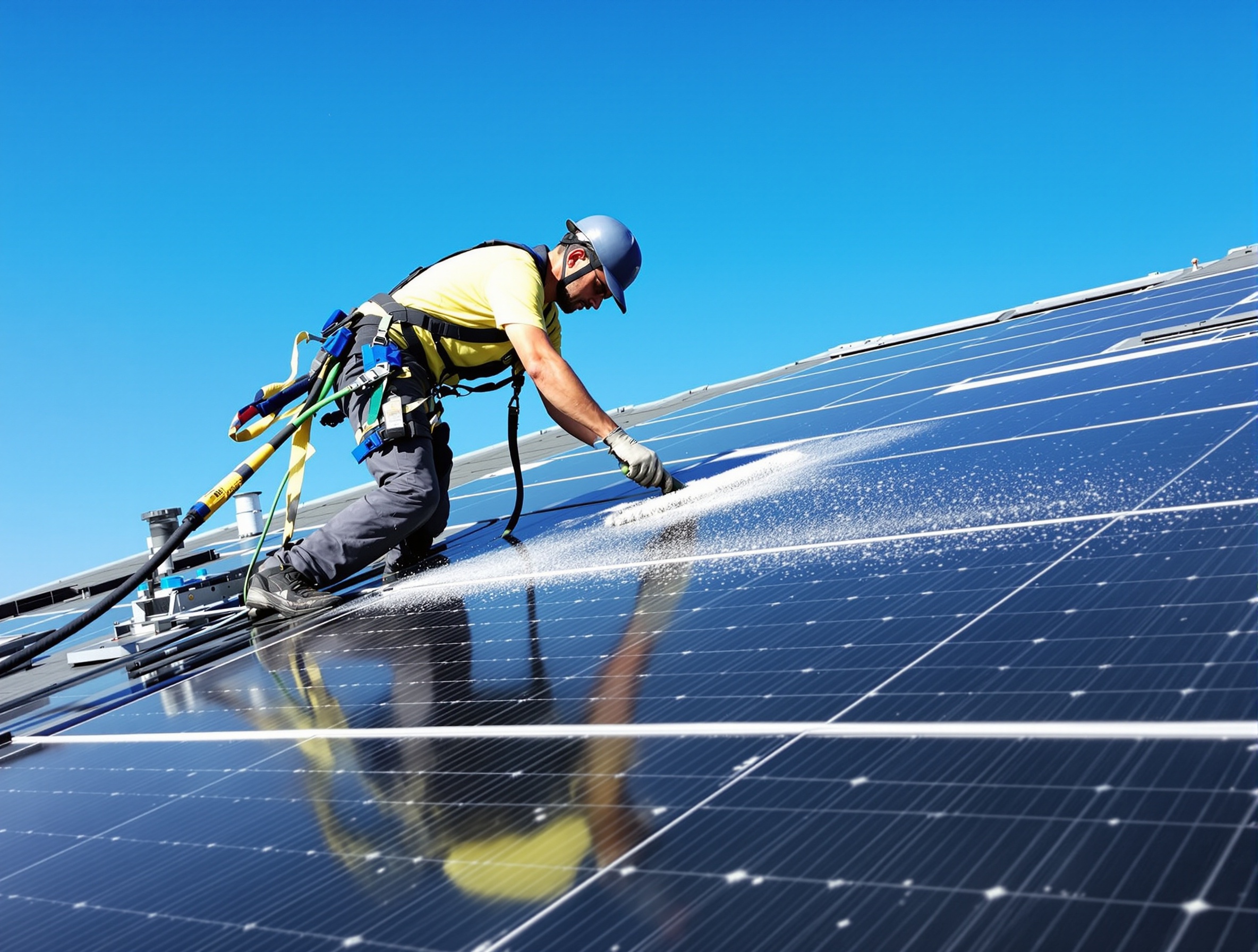 Solar Panel Cleaning Service