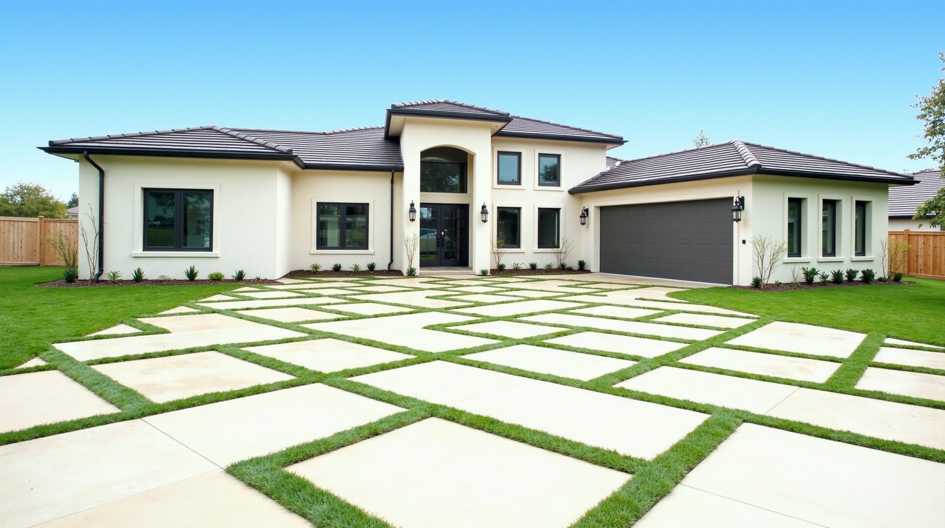 Professional Interlocked Driveway