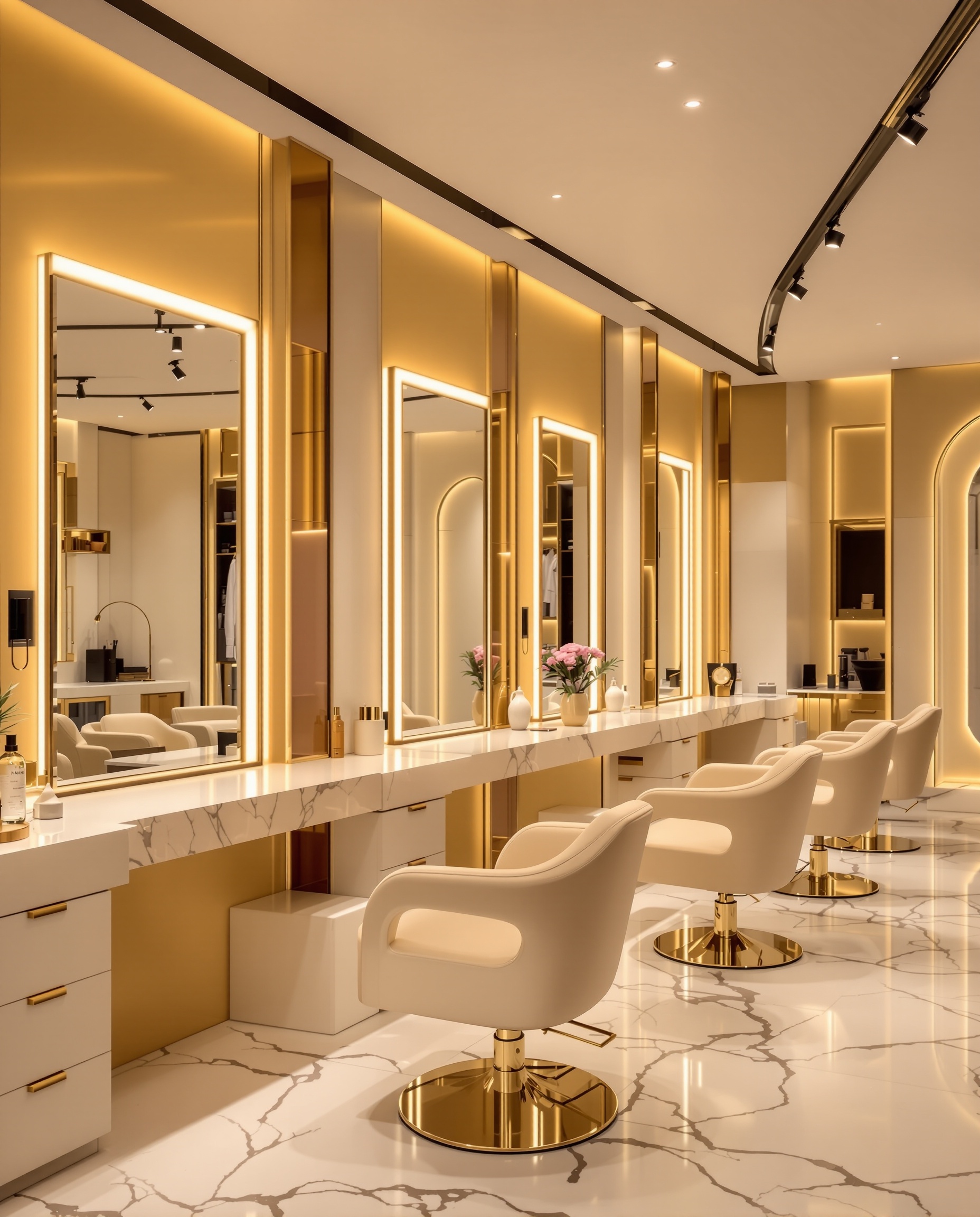 Radici Hair Studio premium salon environment Del Mar CA