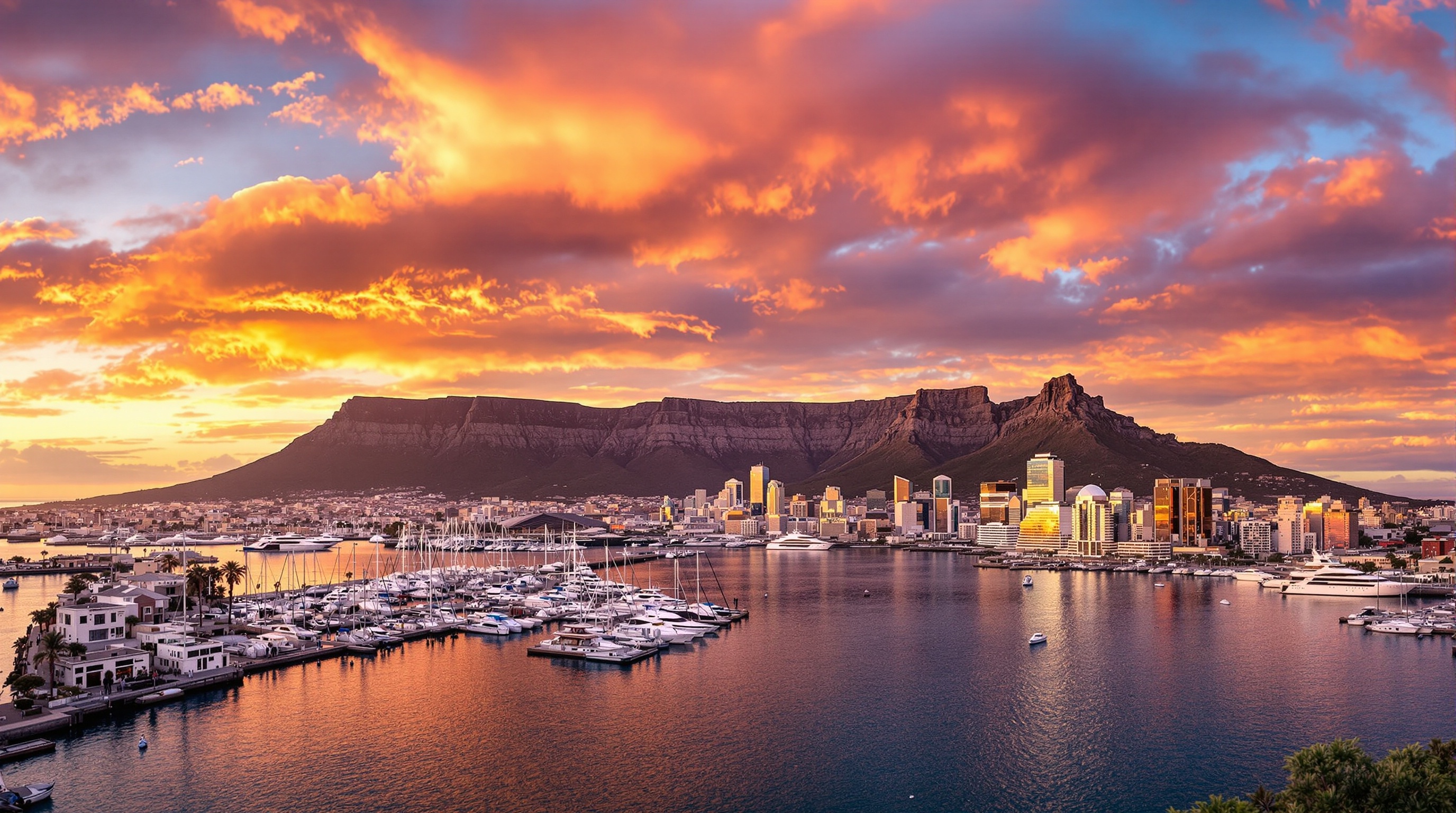 Cape Town Table Mountain Waterfront