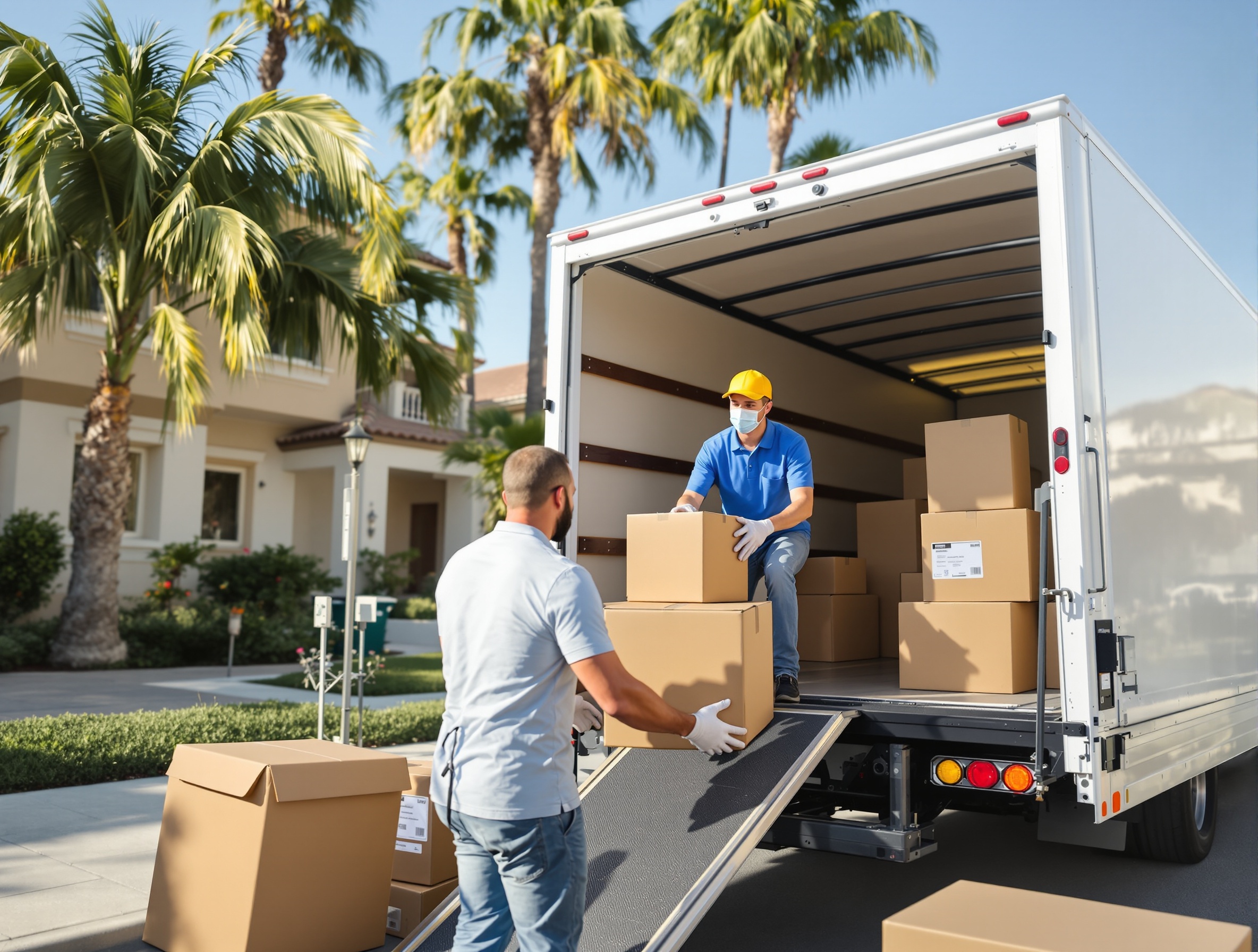 Professional moving services in Southern California