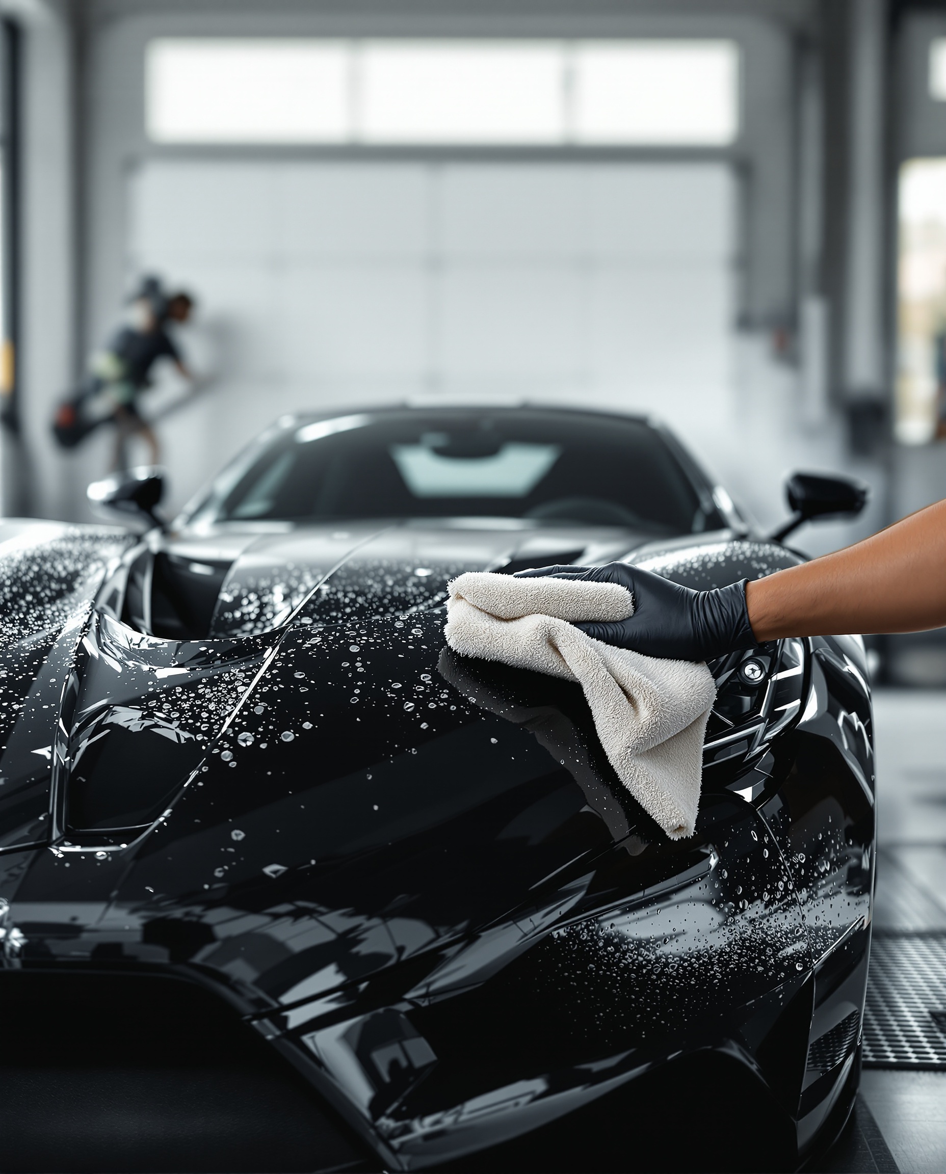 Autopflege Mitte Berlin – Exzellente Fahrzeugpflege seit 2003 Premium Autopflege Detailarbeit an luxuriösem Fahrzeug