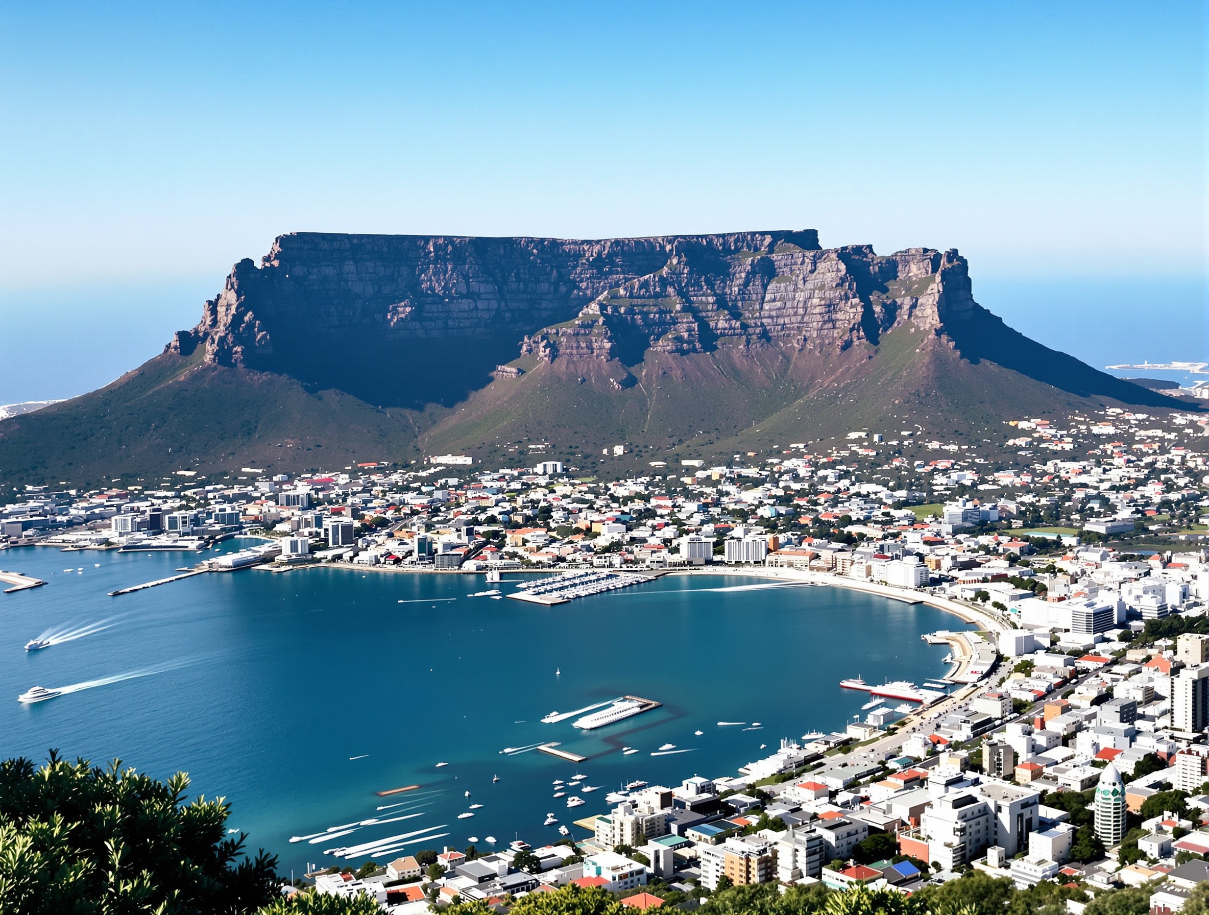 Cape Town and Table Mountain