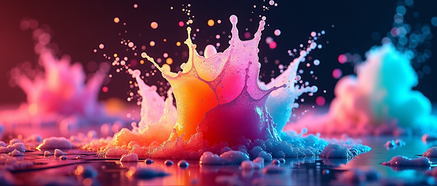 colorful drink background