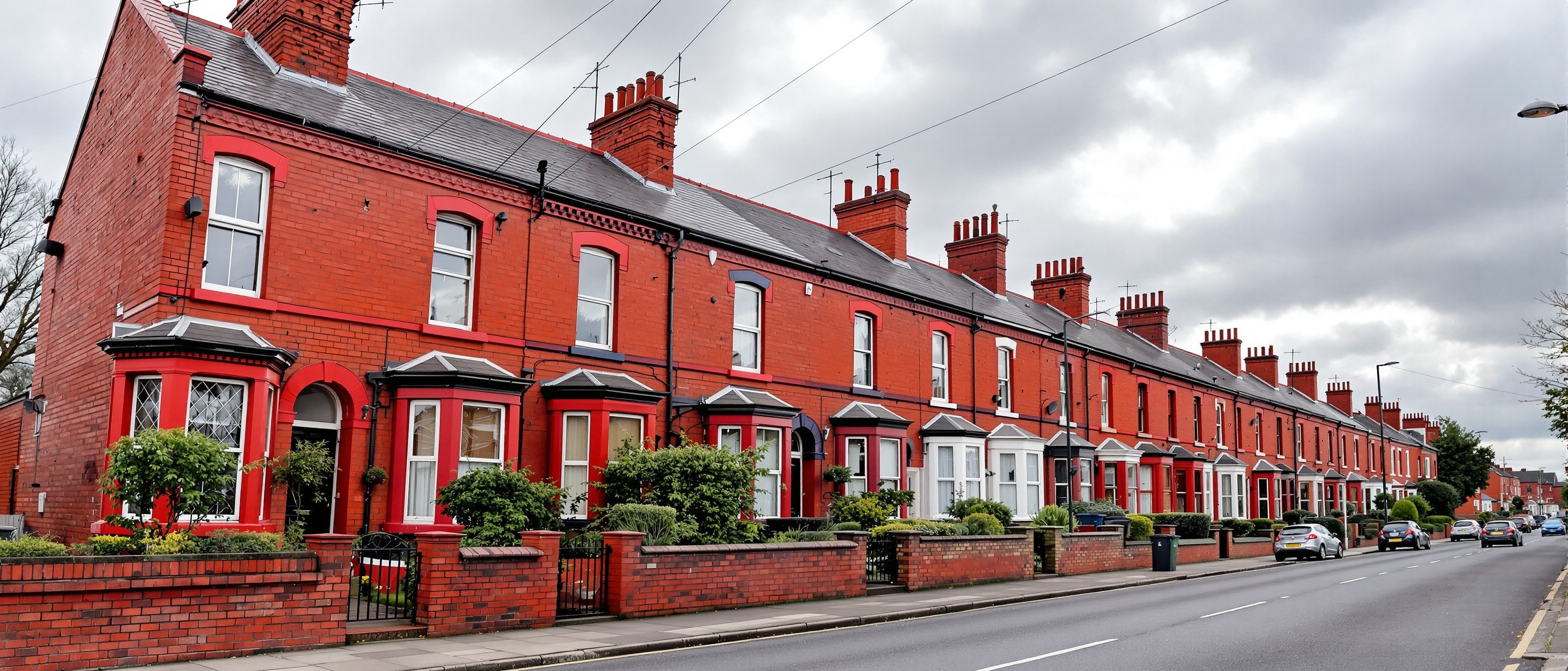 Manchester residential street