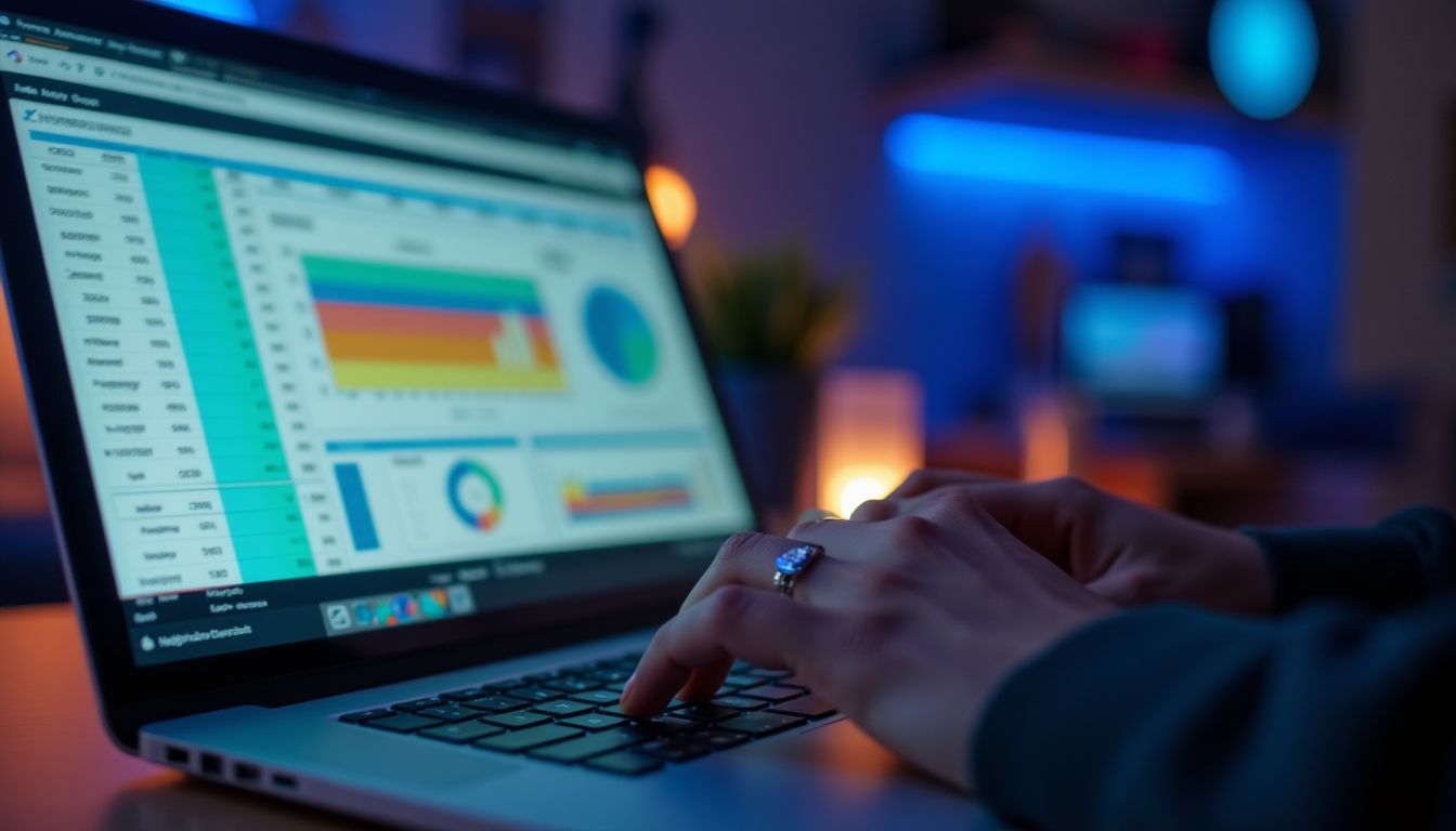 Beginner guide to Hipobuy Spreadsheet shopping with laptop workspace