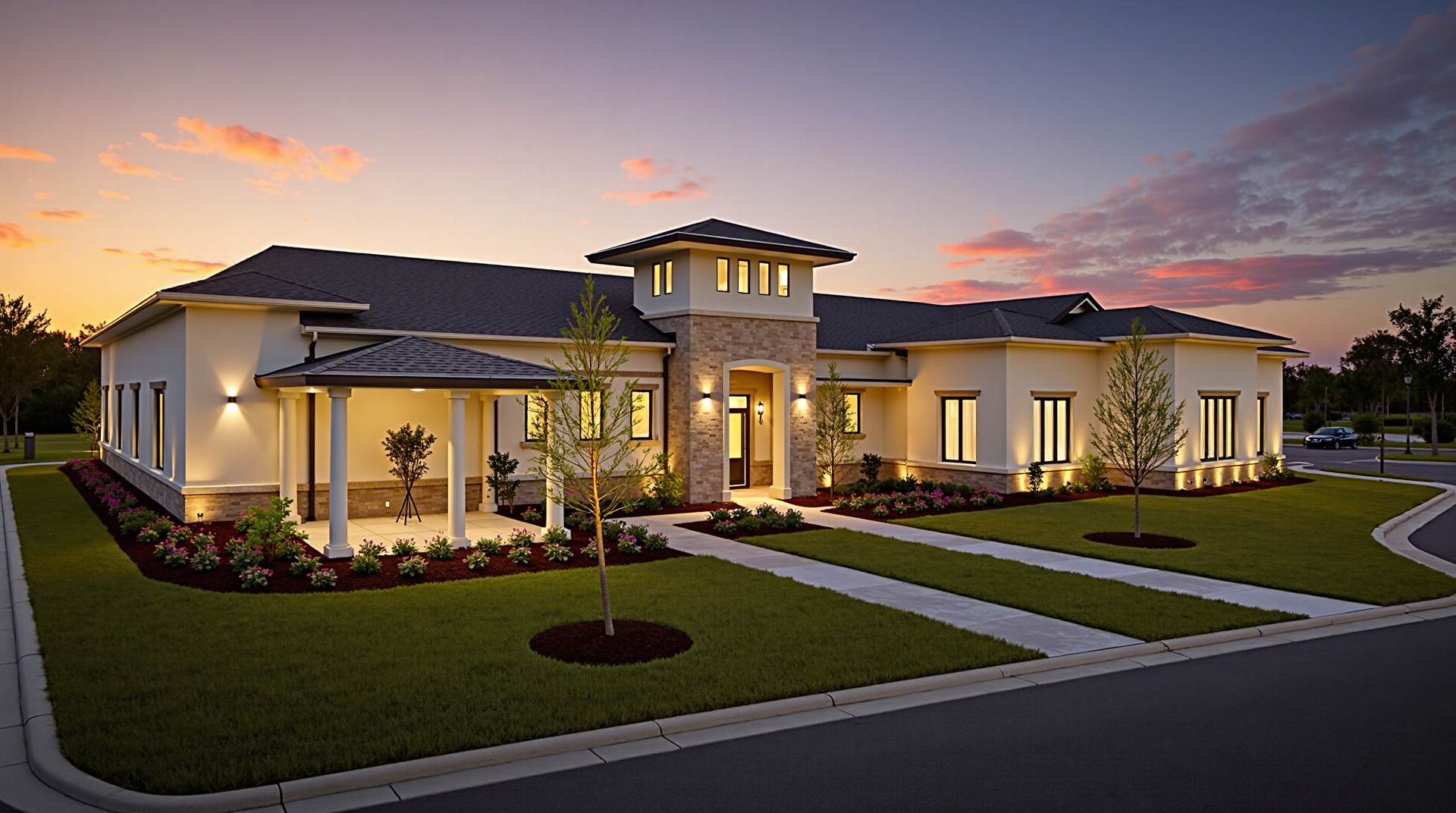 Professional commercial landscaping services Tampa to Venice