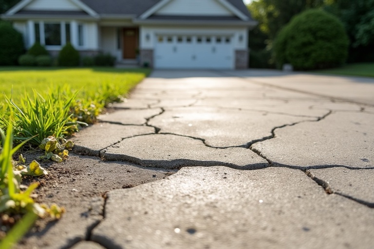 Driveway Replacement Before