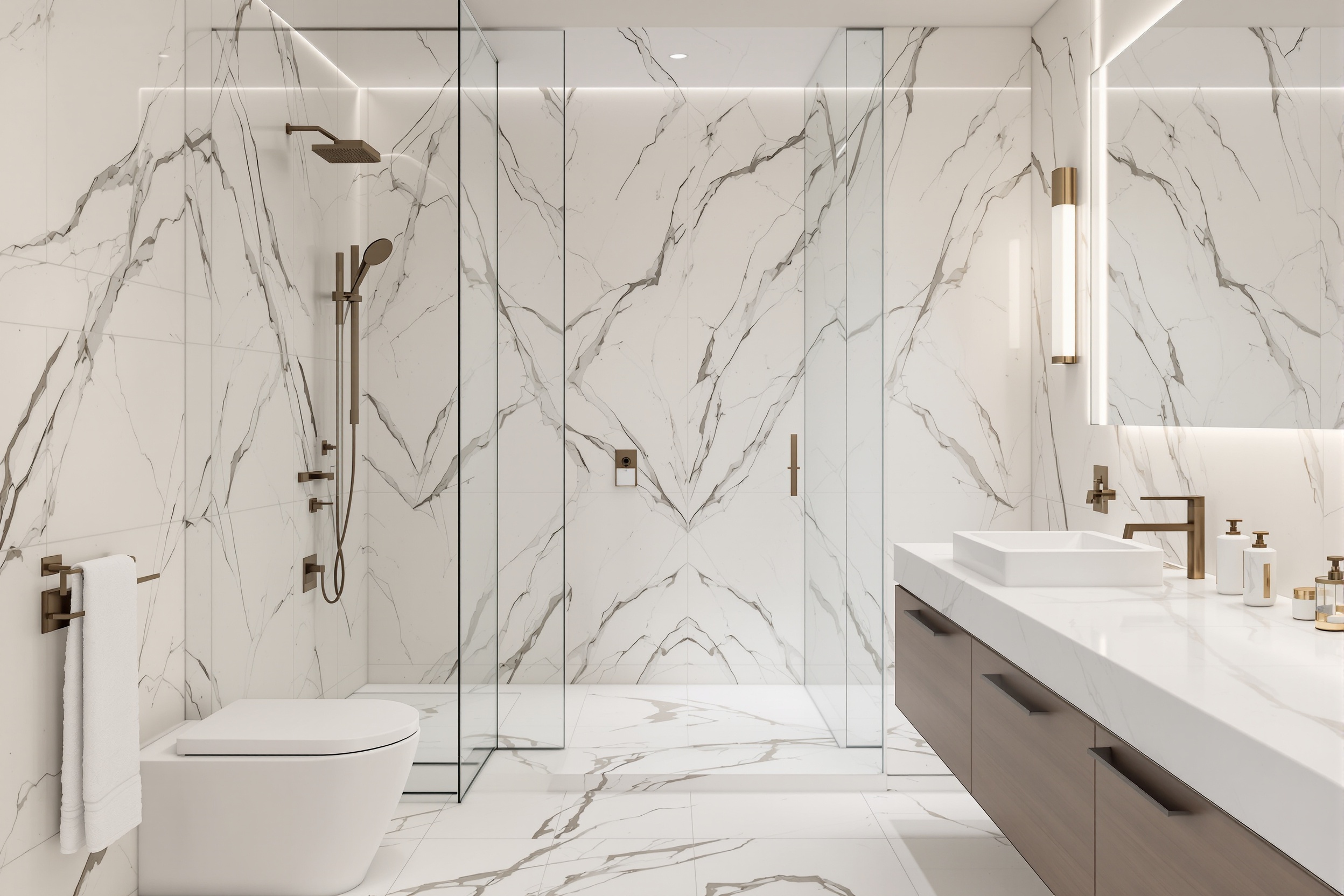 Modern Minimalist Banyo