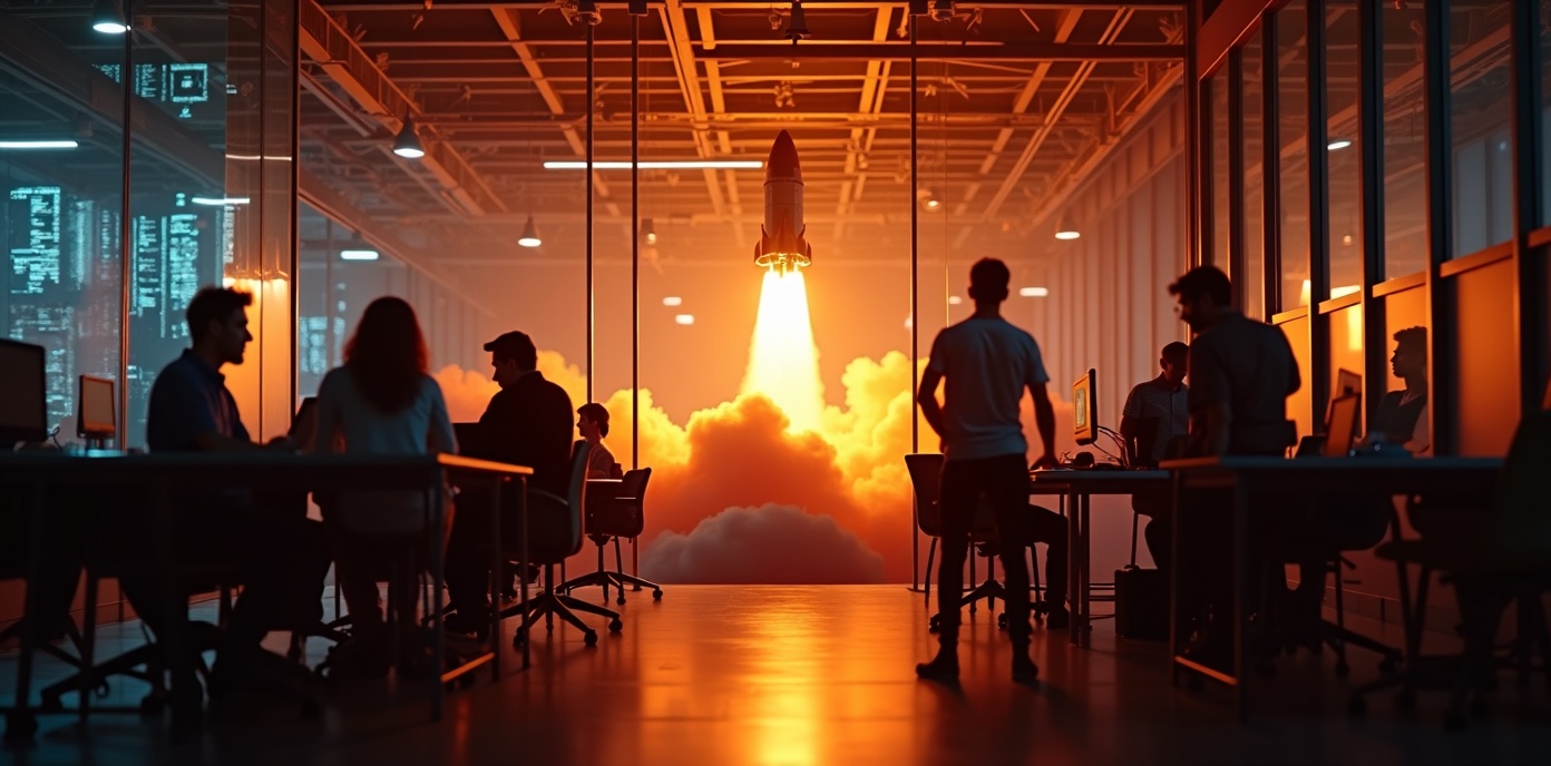 Startups - background