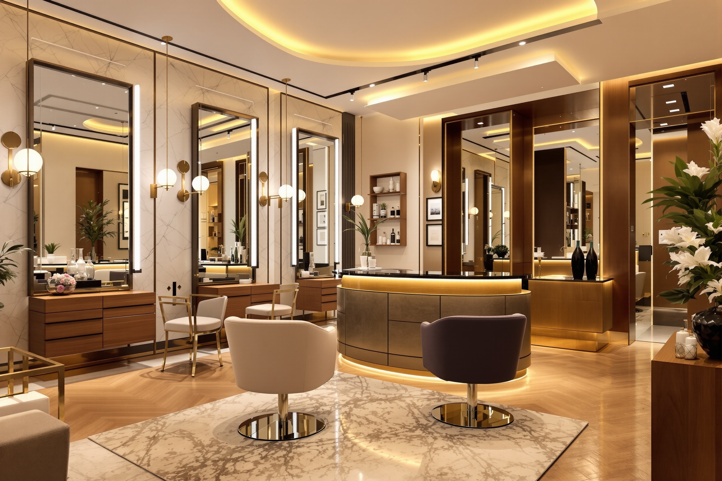 Recepção e Área de Espera que Criam Desejo Antes do Atendimento