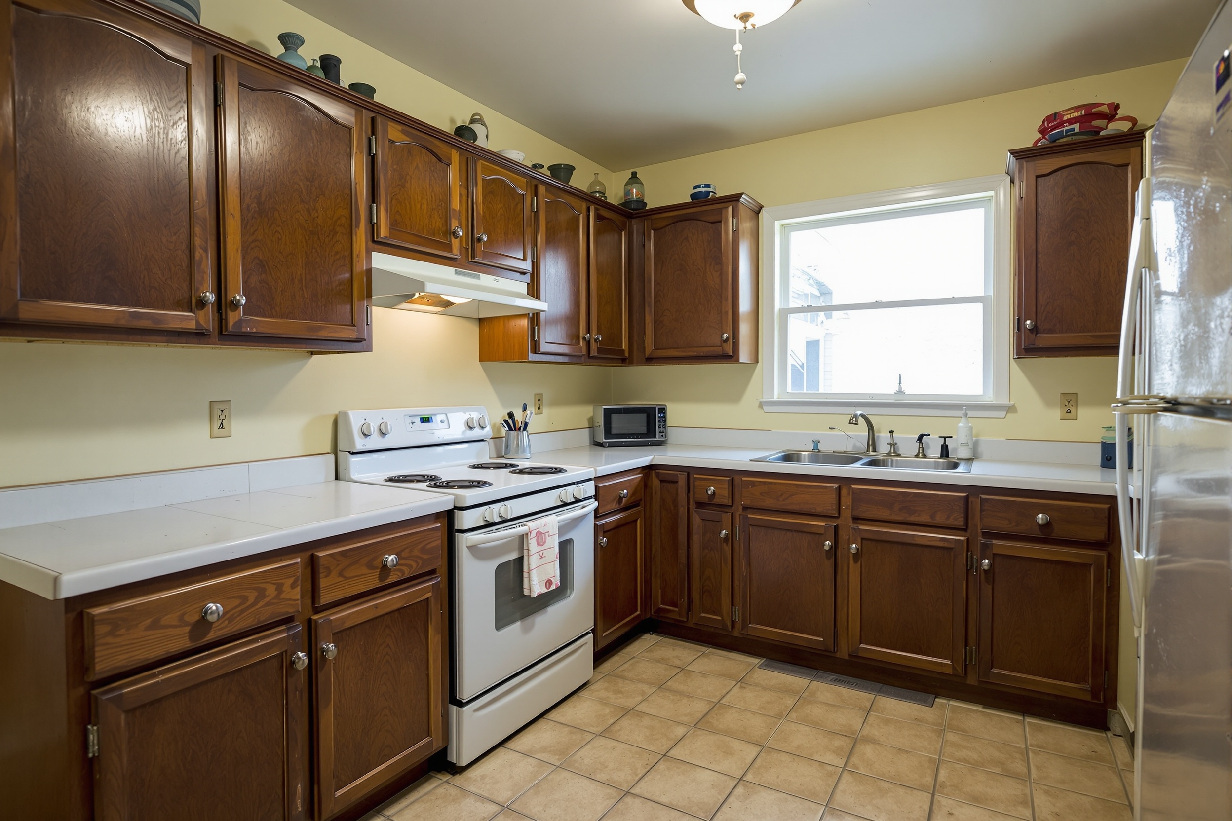 Before - Kitchen Cabinet Transformation