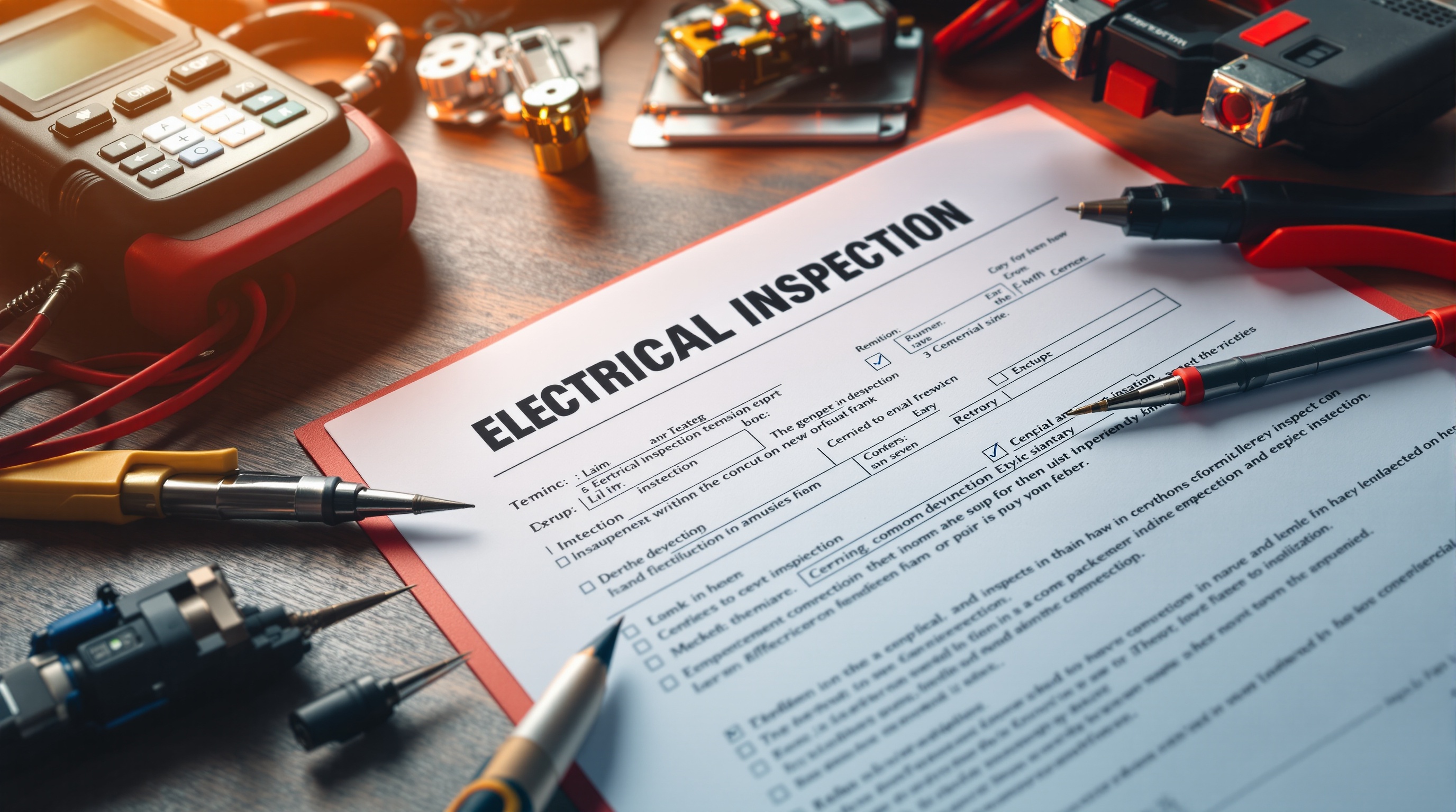 EICR Reports in Flintshire