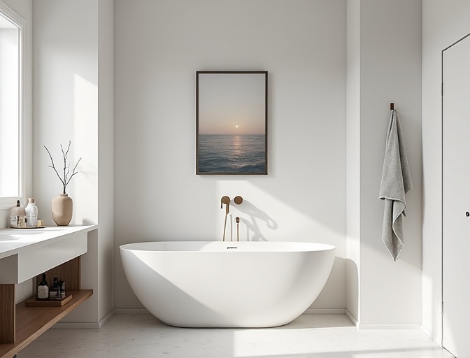 30x40cm canvas in room