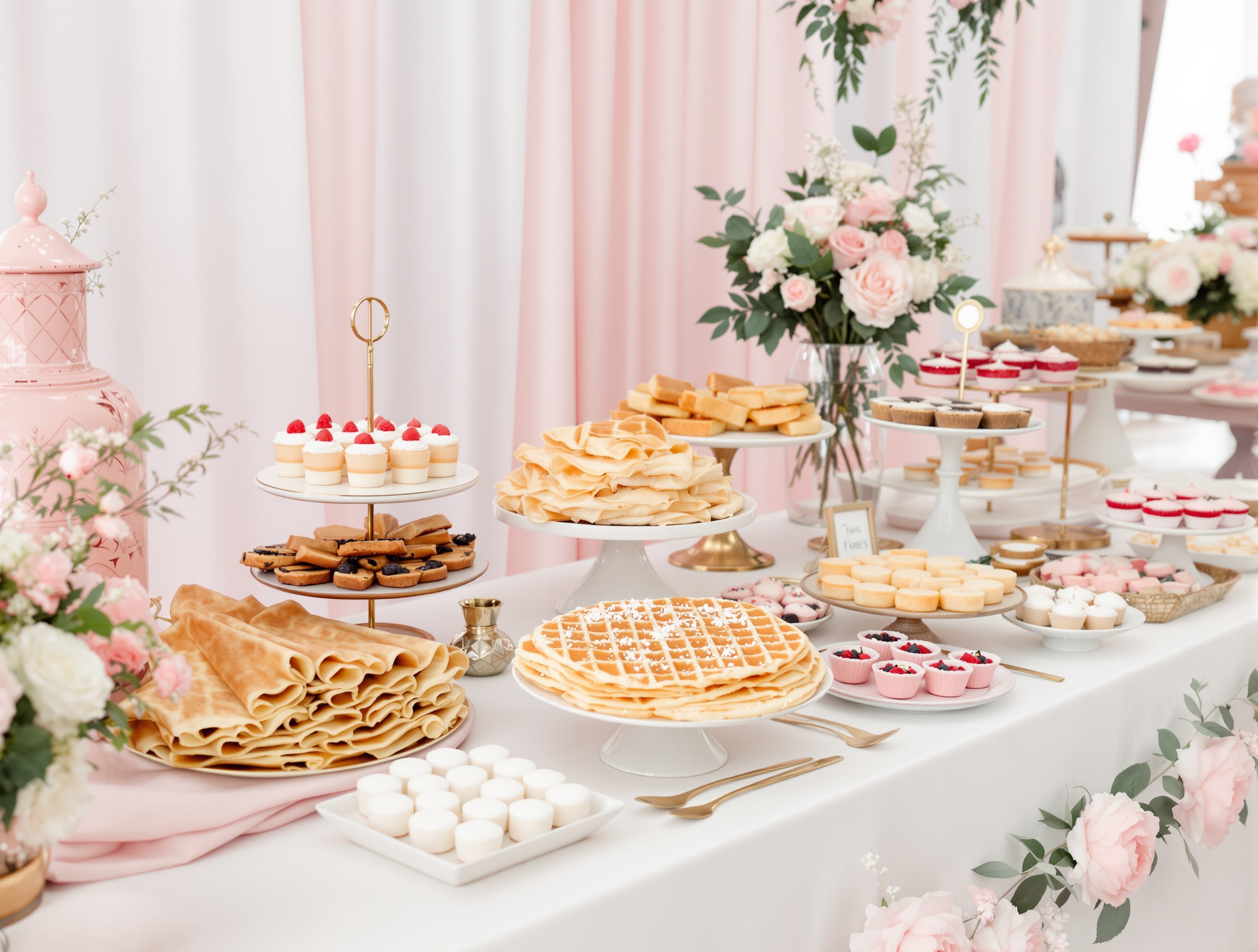 Sugar Bae Cafe catering dessert station for events and parties