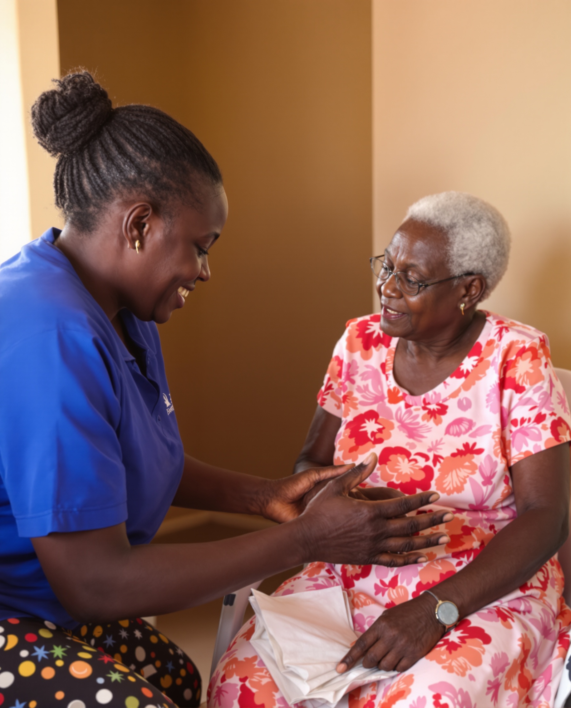 Providing care and companionship to our elderly community members