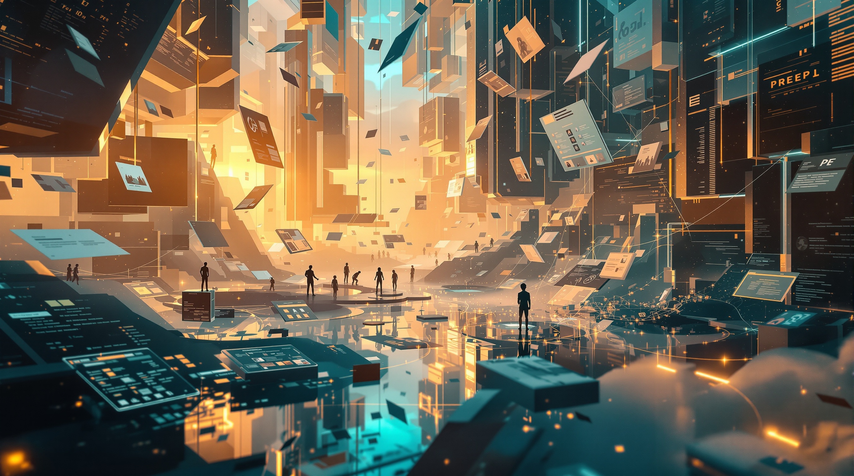 Narrative-driven brand ecosystem architecture