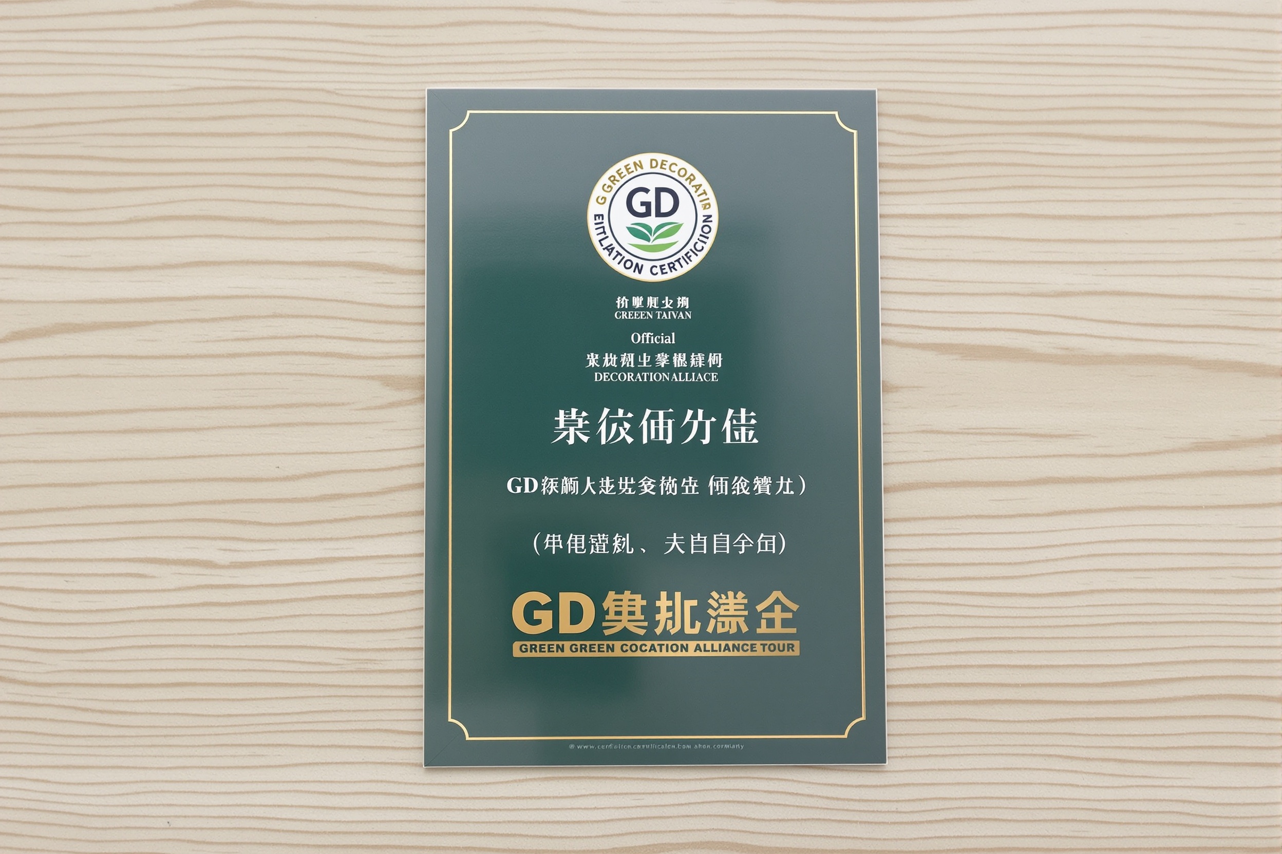 GD Green Decoration Certification