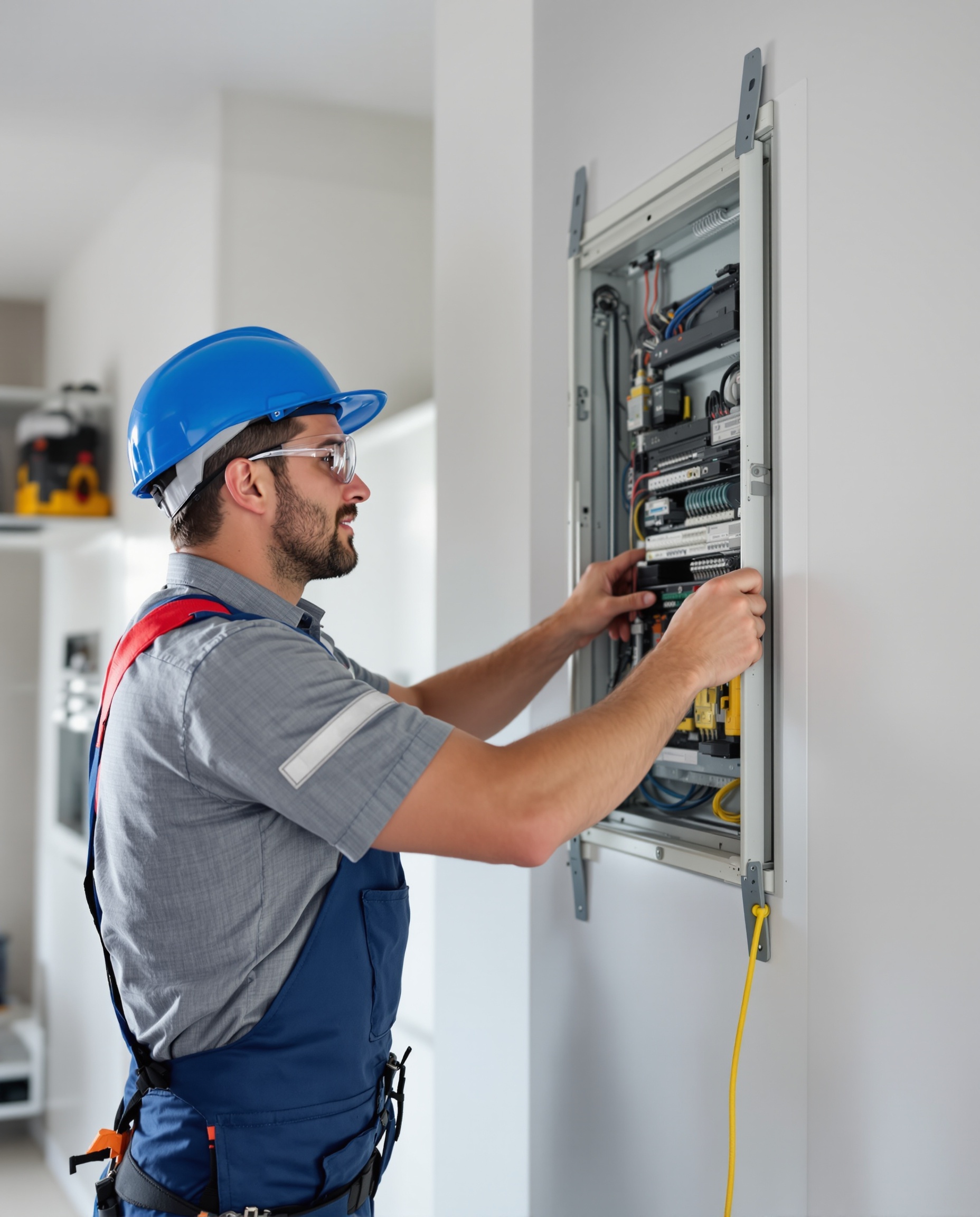 Urban Connect Electrician at Work
