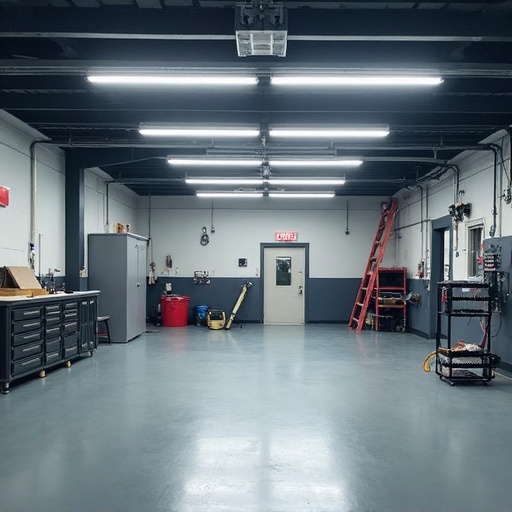 Garage workshop fully wired in Barnsley ⚡