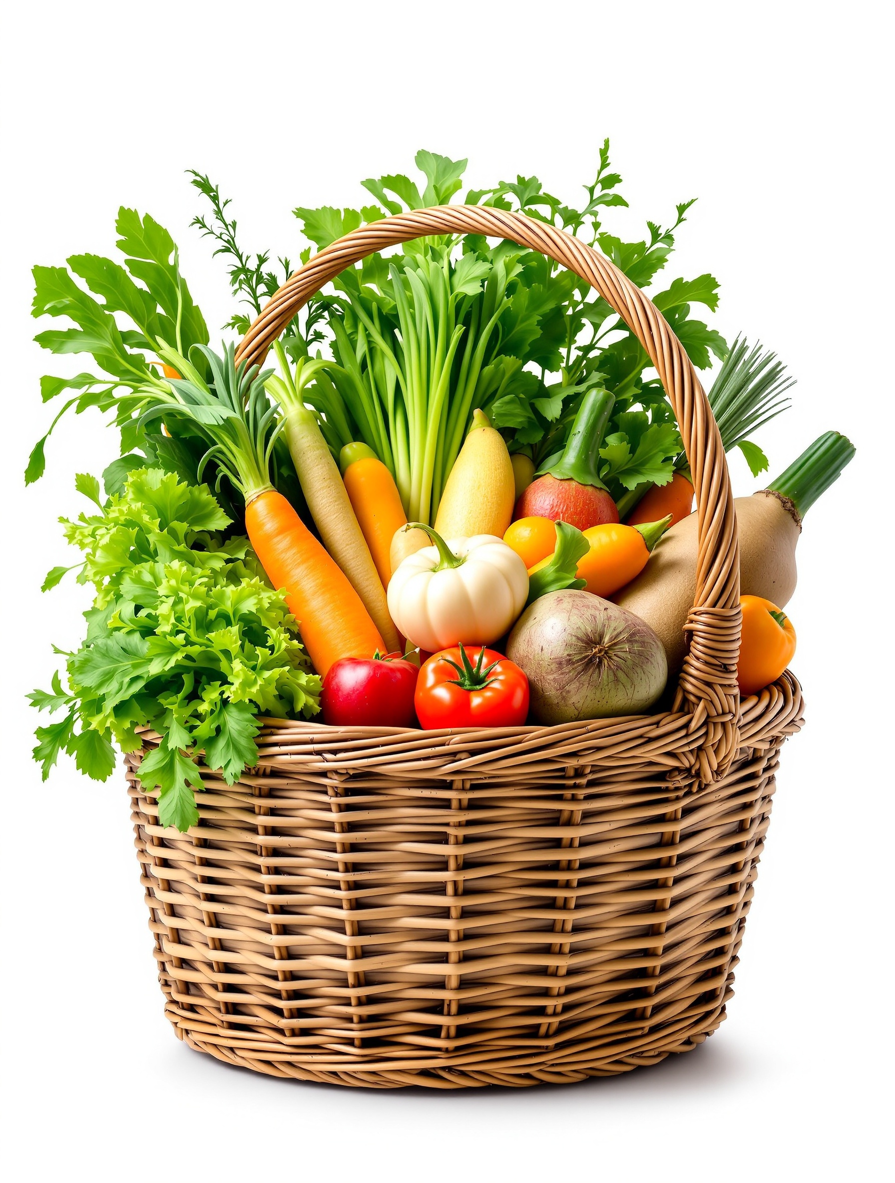 Fresh produce basket